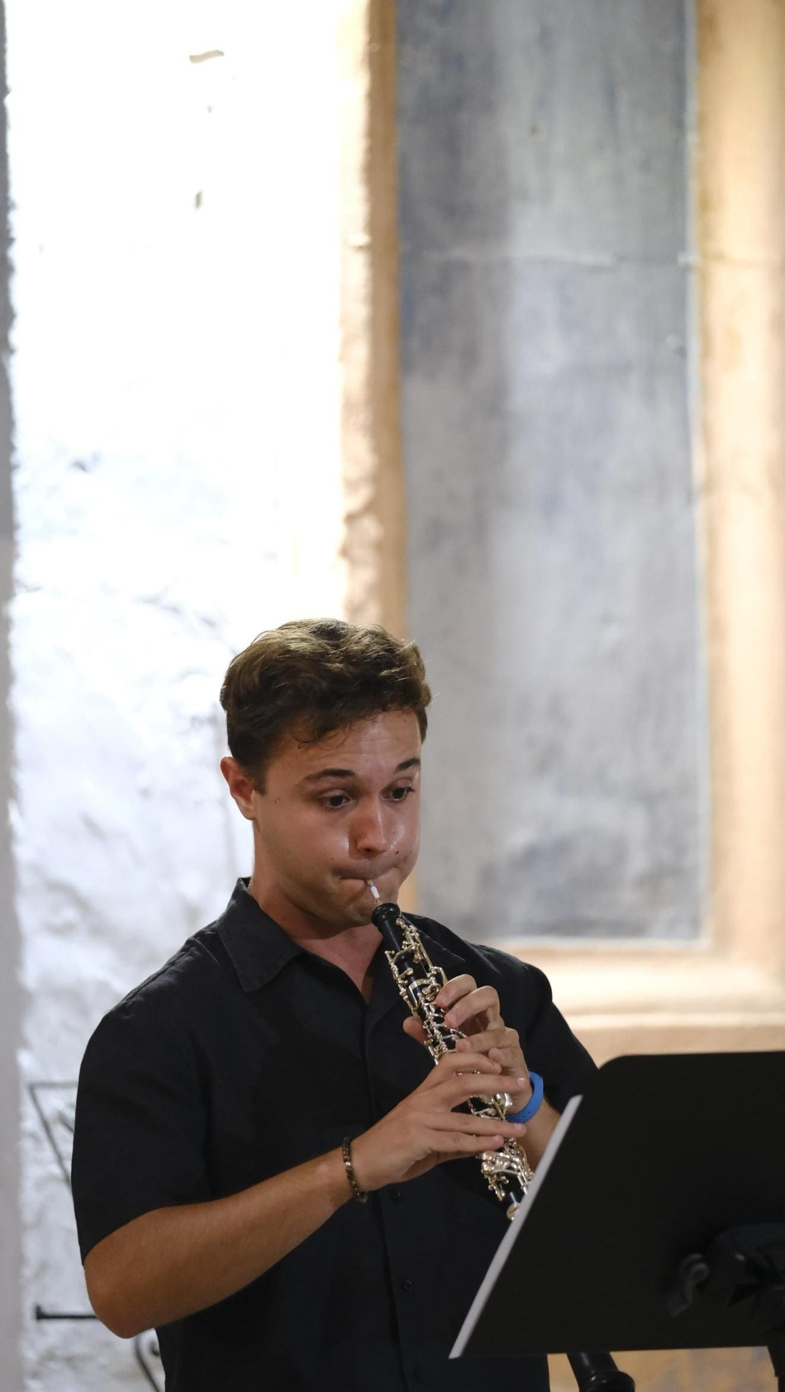 Fidel es un virtuoso del oboe.