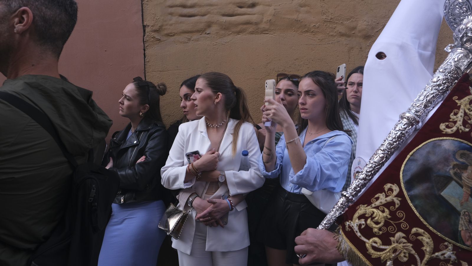 La procesión de la Santa Cena en Almería, en imágenes