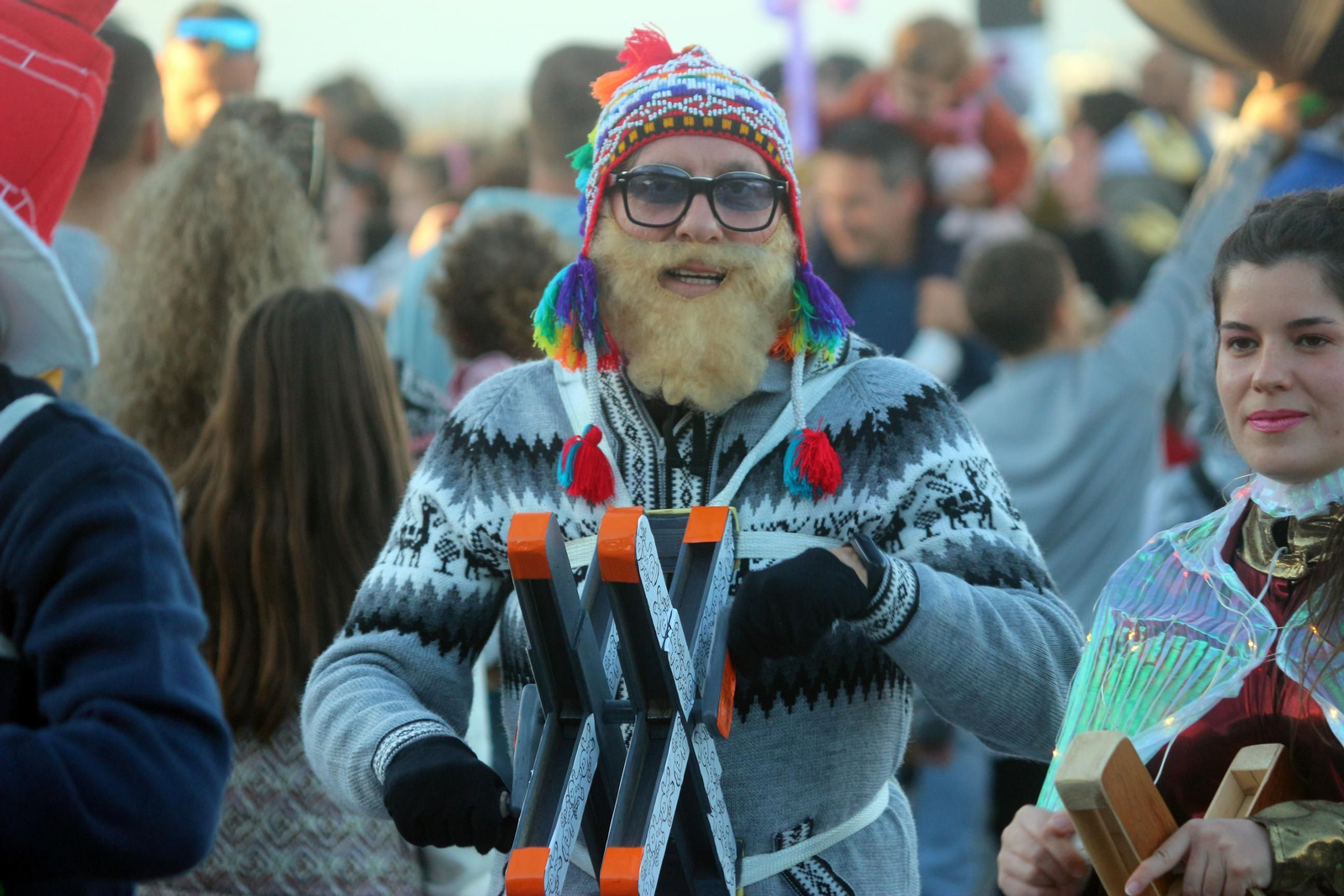 Así ha vivido el Río San Pedro su  original 'Cabalgata de la Ilusión'