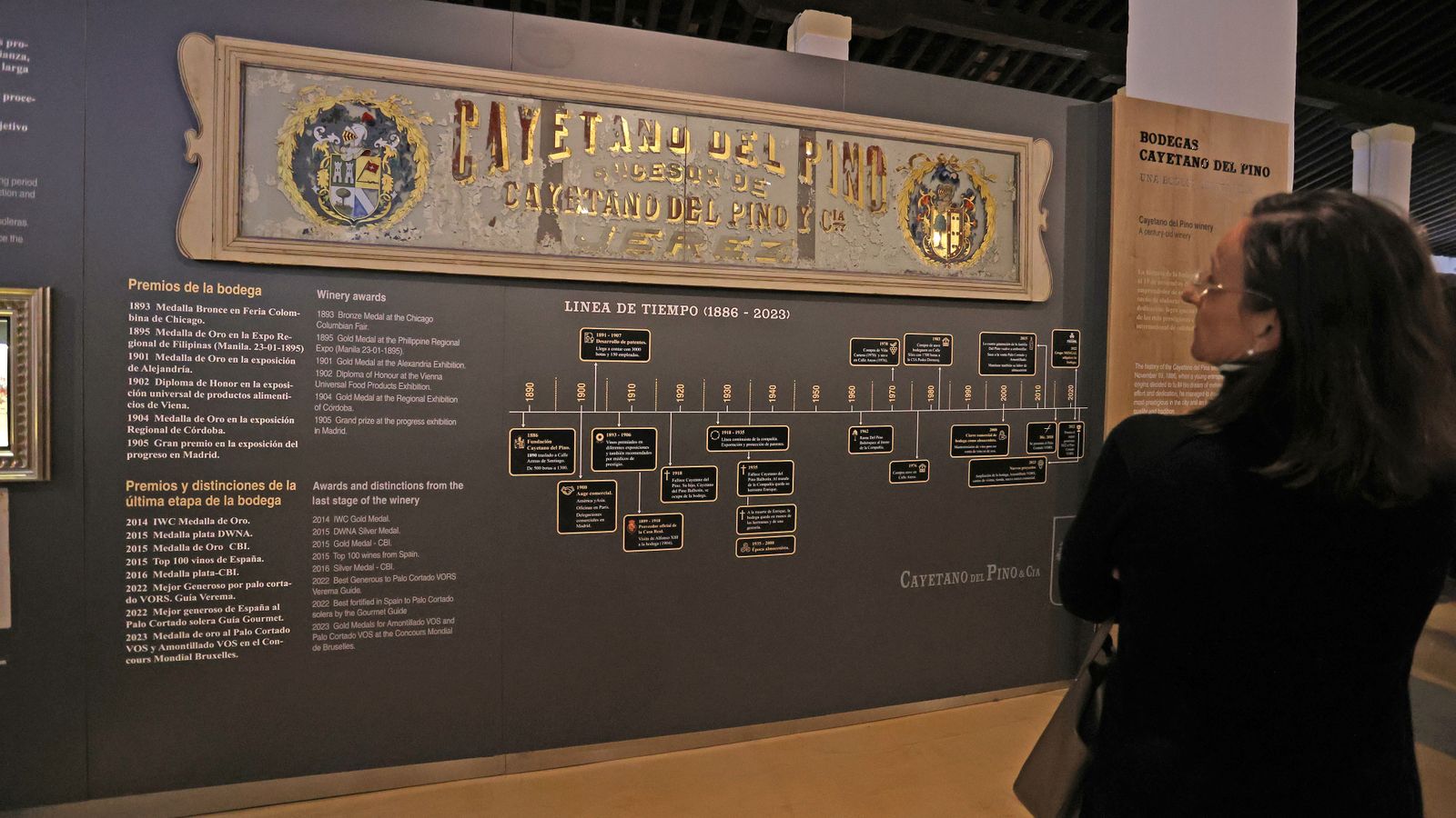 Presentación de los vinos VORS de Cayetano del Pino en Jerez