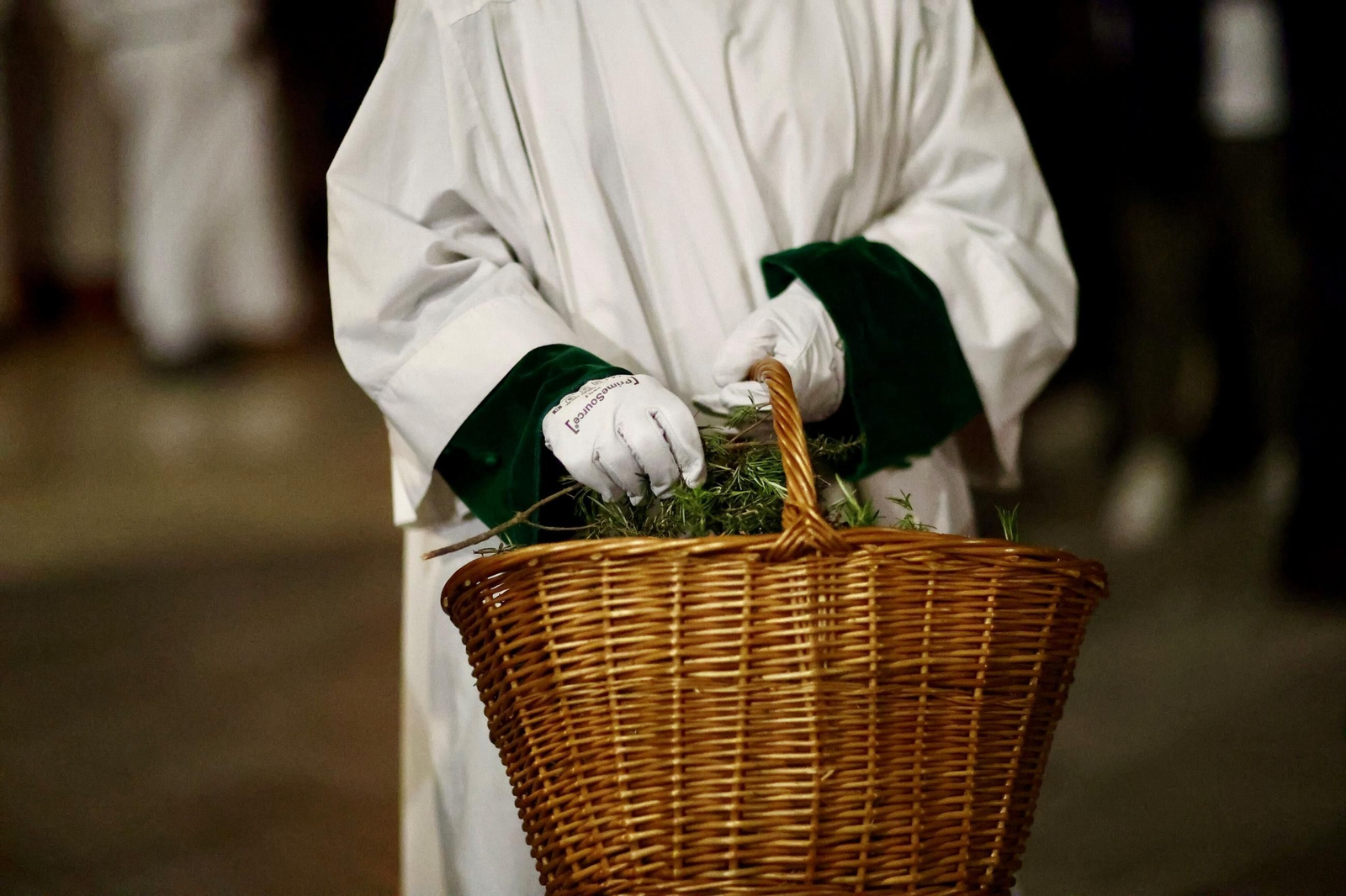 Esperanza en el Jueves Santo de Málaga, en imágenes