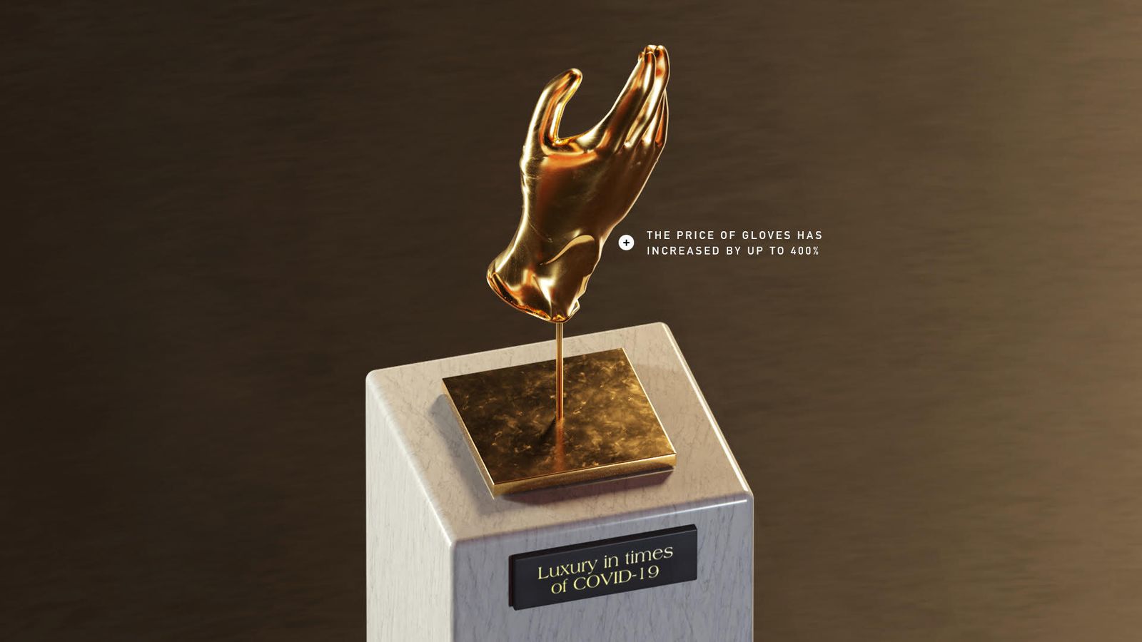 Los guantes, otro bien preciado esta crisis.