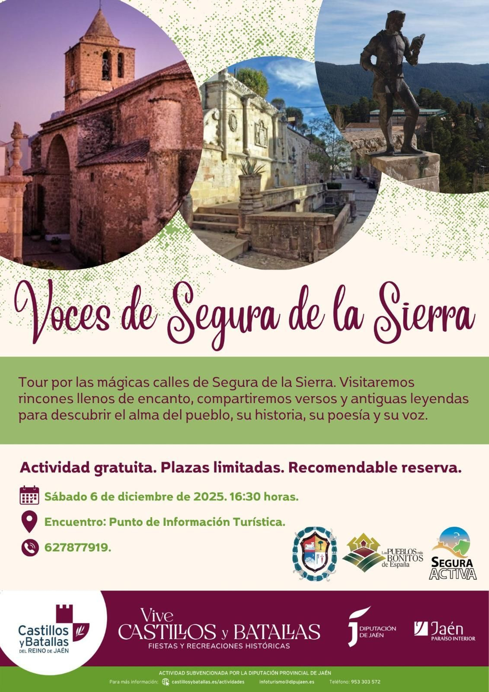 Una tarde para conocer Segura de la Sierra verso a verso.