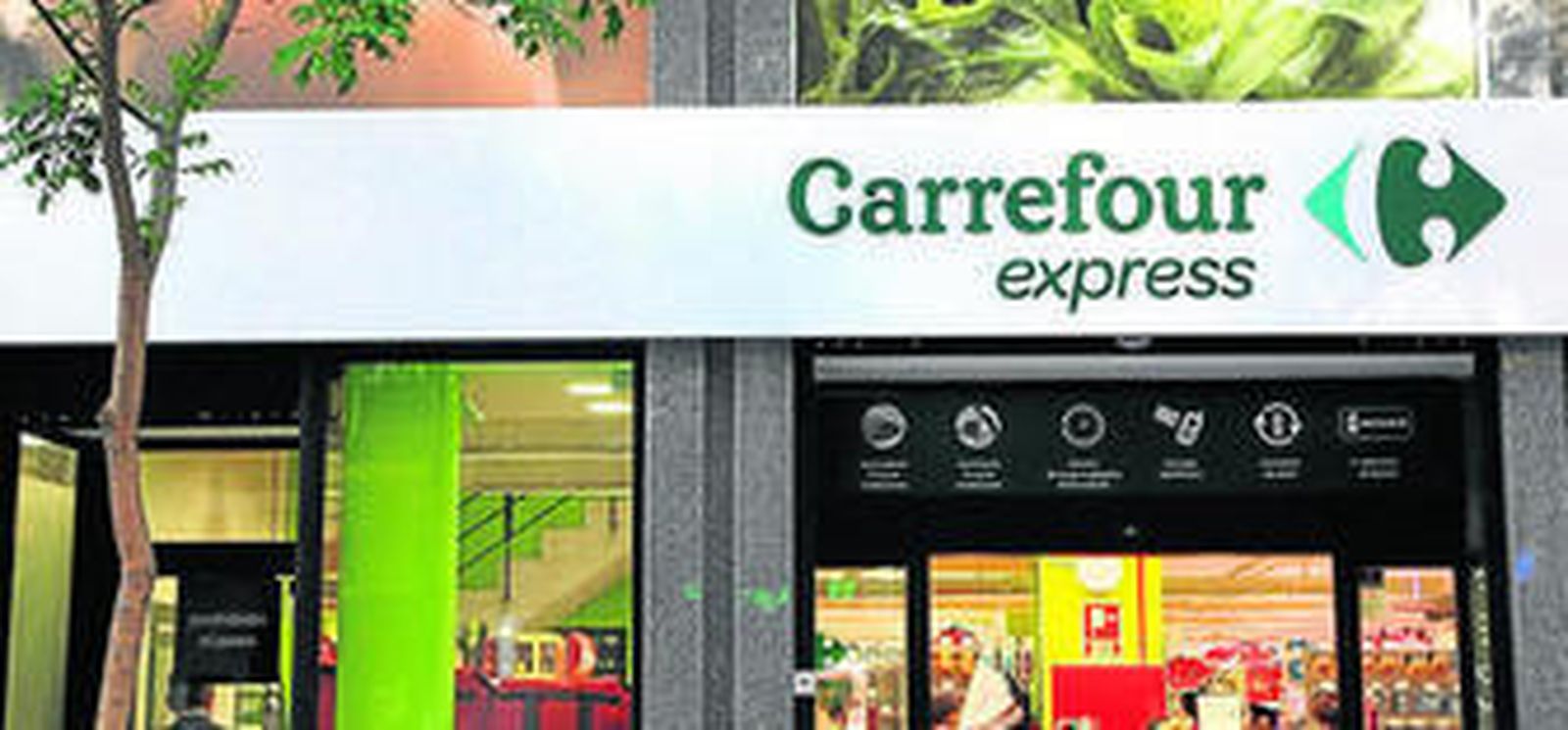 La fachada del nuevo local, ubicado en  el número 46 de Luis Montoto.