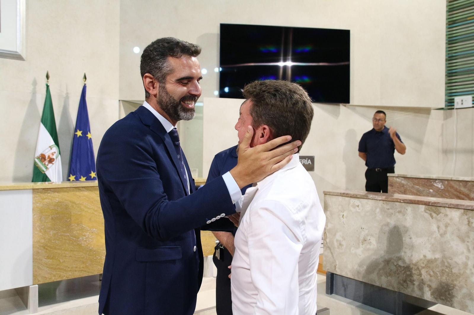 Las imágenes de la despedida de Ramón Fernández-Pacheco como alcalde de Almería