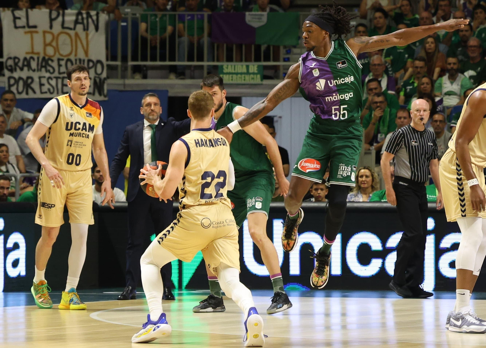 Fotos del Unicaja - UCAM Murcia