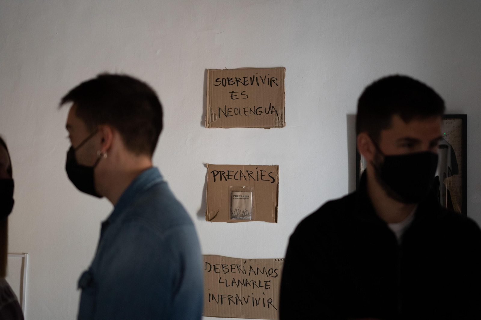 Una imagen de la exposición 'Jondos 21' en el Palacio del Almirante