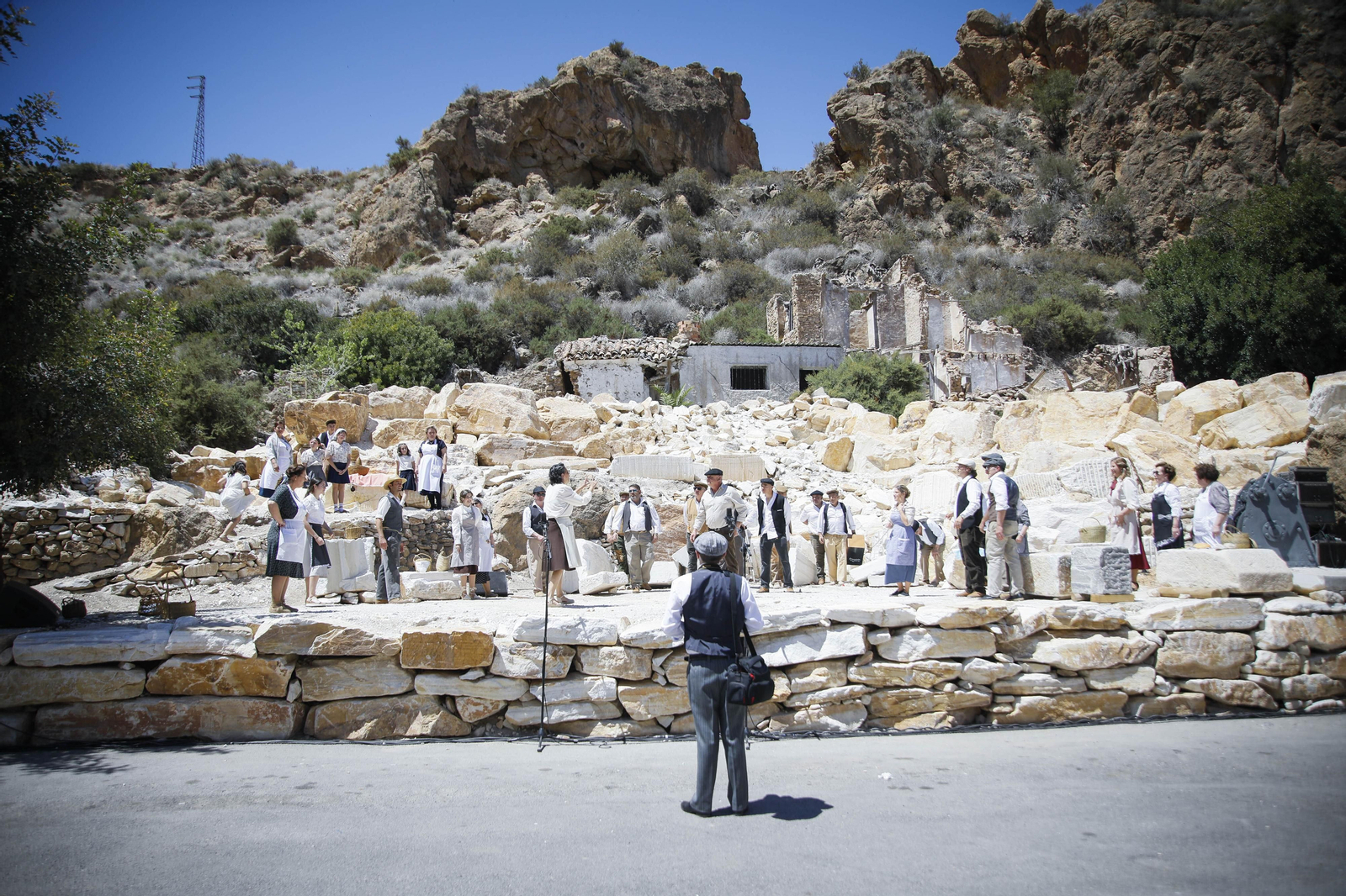 Imágenes de "Canteros y Caciques en la lucha por el Mármol" de Macael