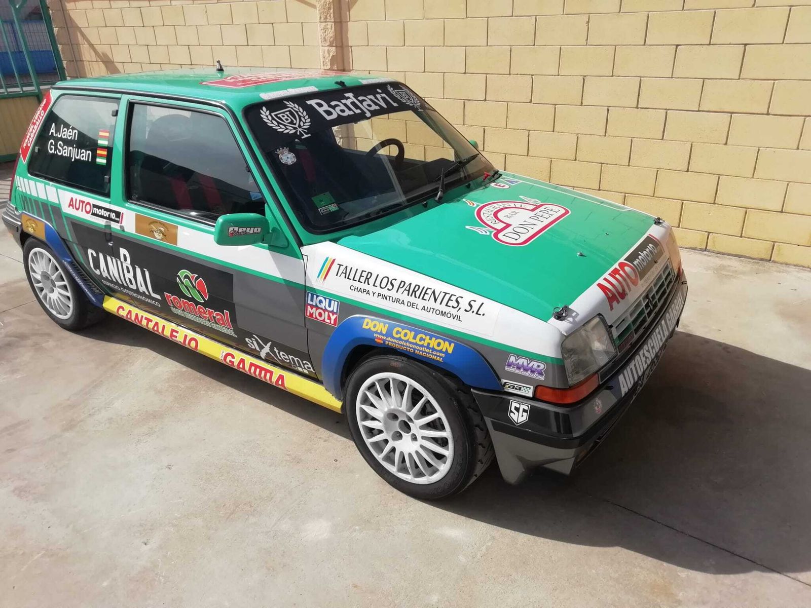 El Renault 5 GT Turbo de Amador Jaén, el popular 'soplillo'.