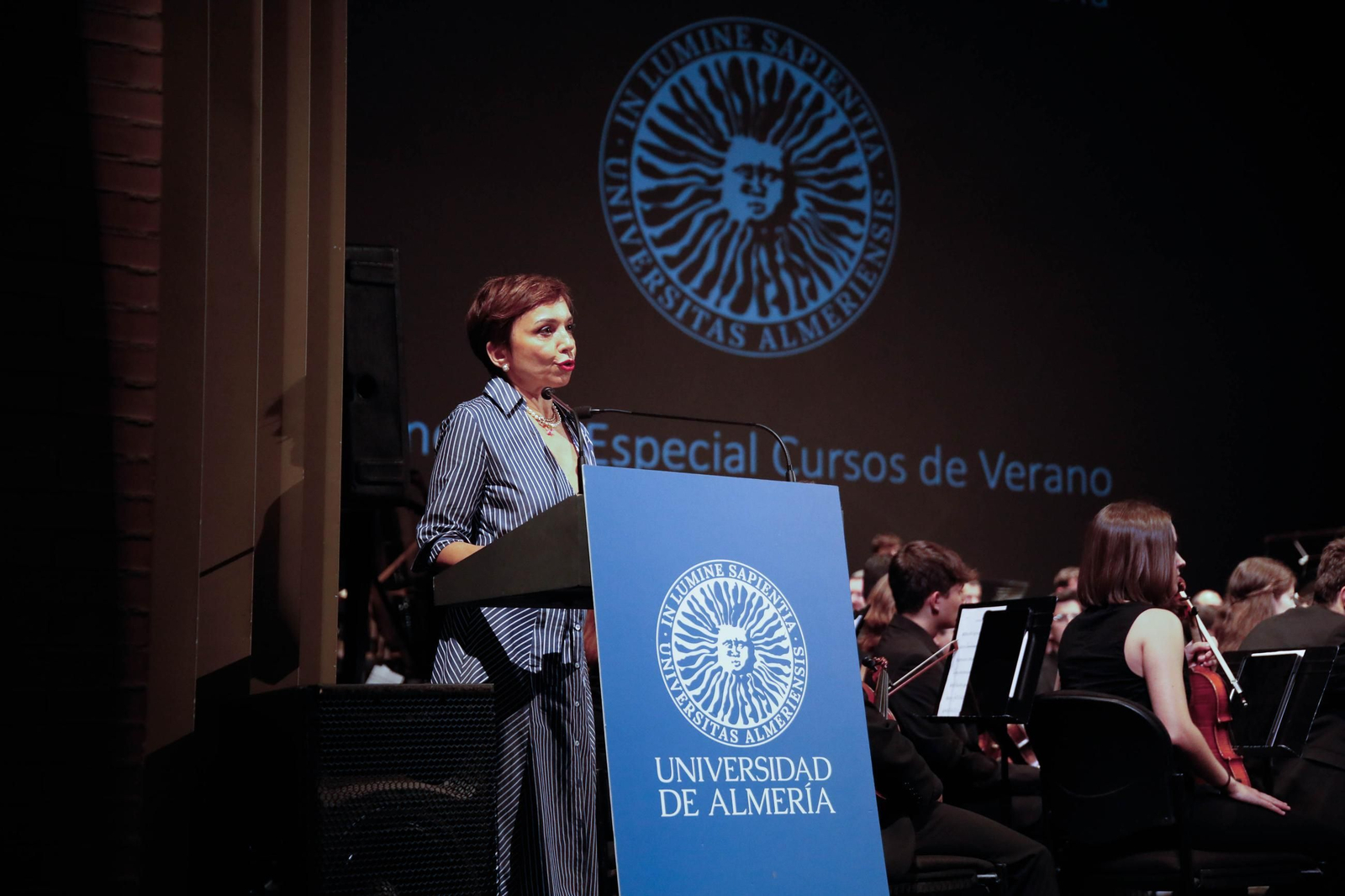 El concierto de la Orquesta de la UAL en el Auditorio Maestro Padilla, en imágenes
