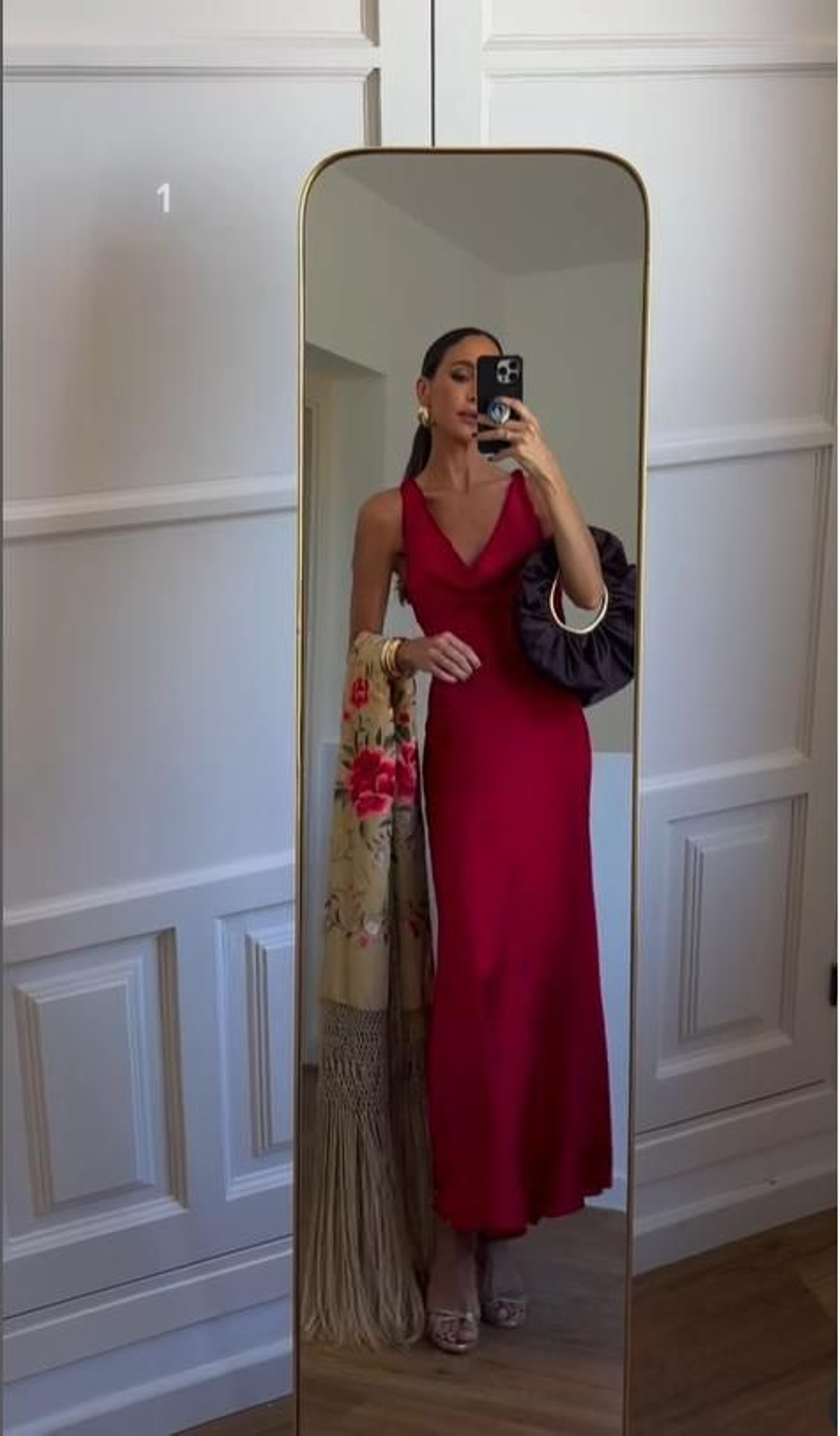 Look para el pescaíto de Rocío Osorno.