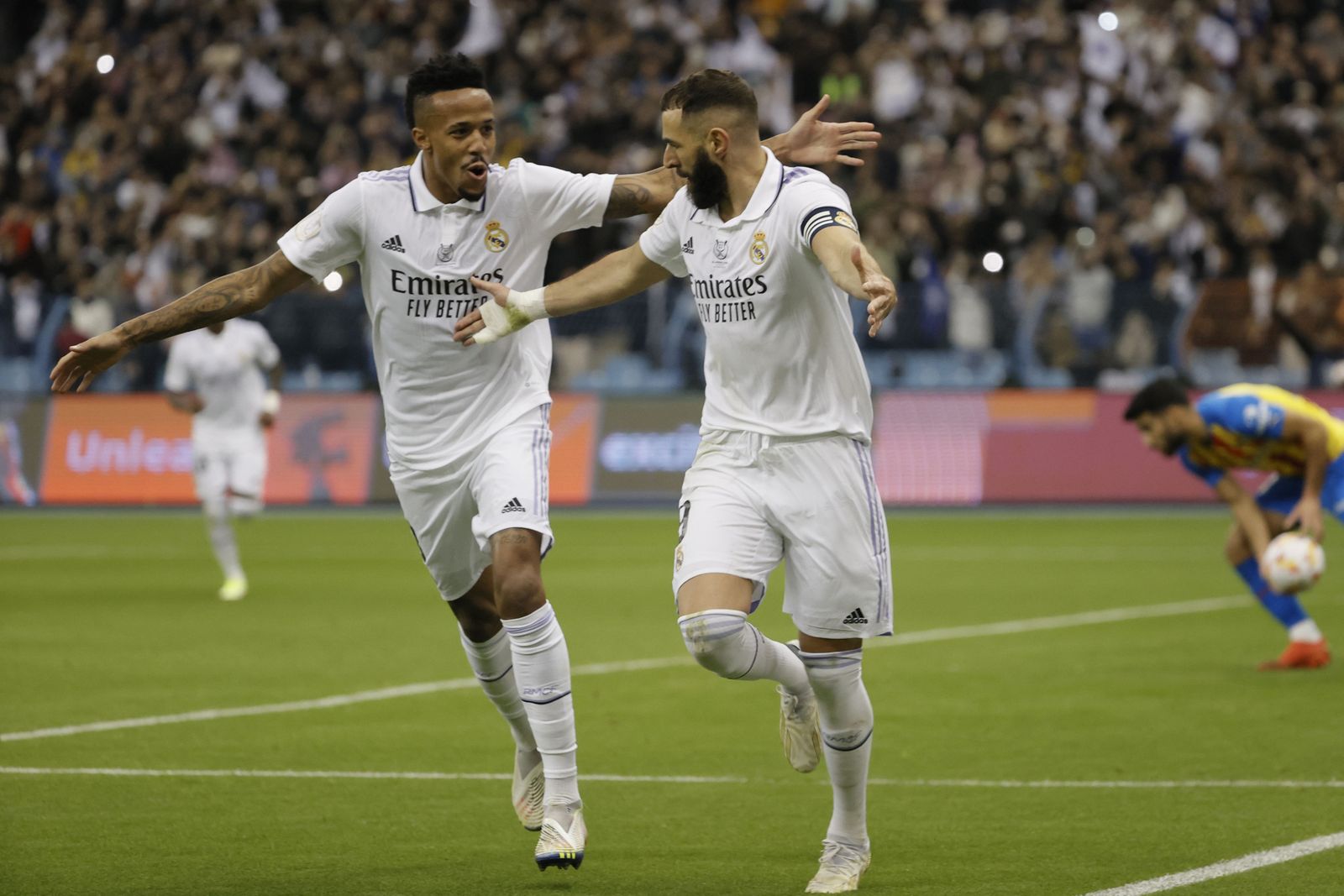 Las fotos de la clasificación del Real Madrid en la Supercopa