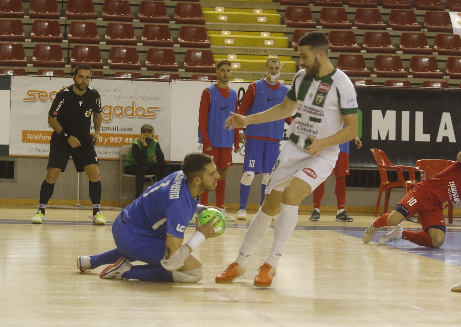 Las fotografías del empate entre el Córdoba Futsal y el Industrias Santa Coloma