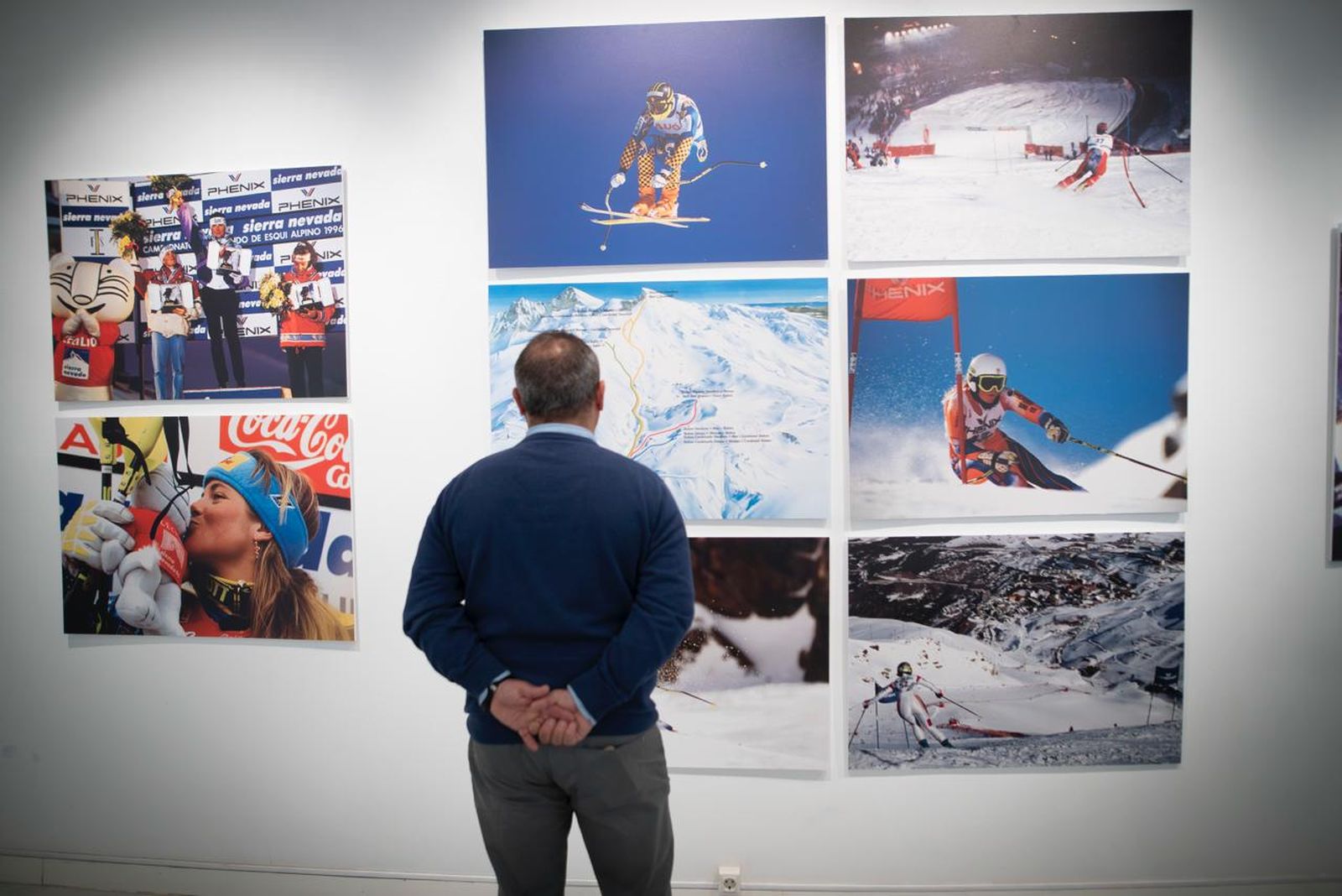 Fotos: la exposición del 30 aniversario de los Campeonatos del Mundo de Esquí Alpino en Granada