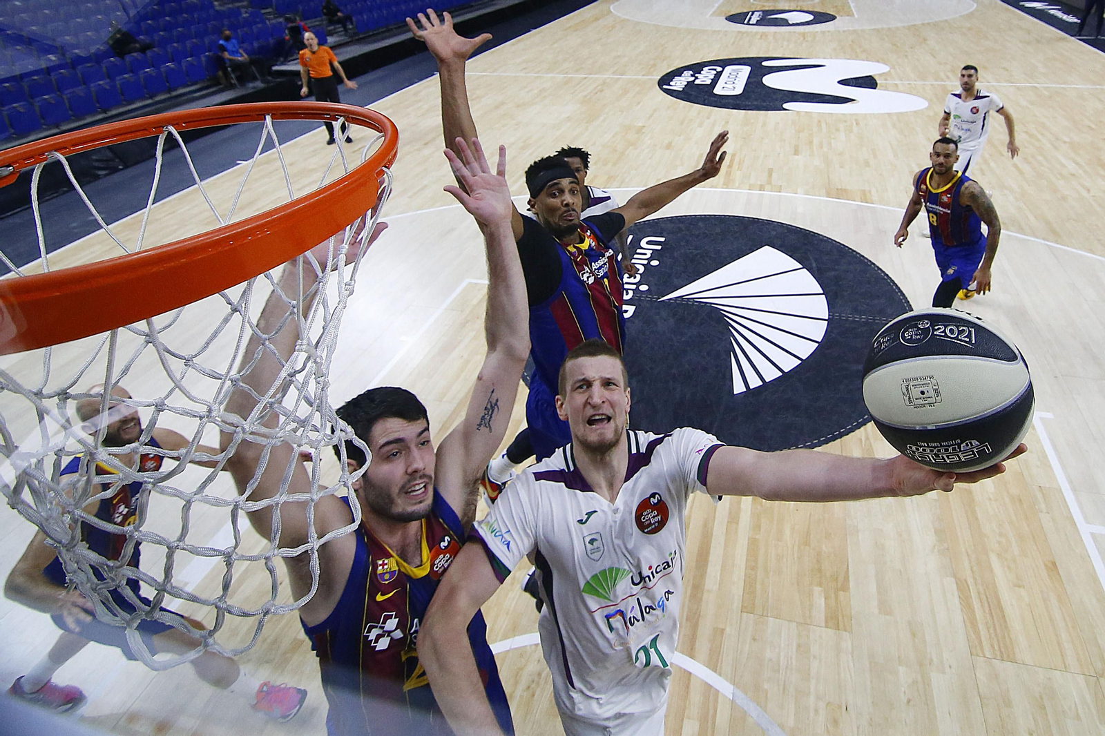Los cinco años de Adam Waczynski en el Unicaja, en fotos