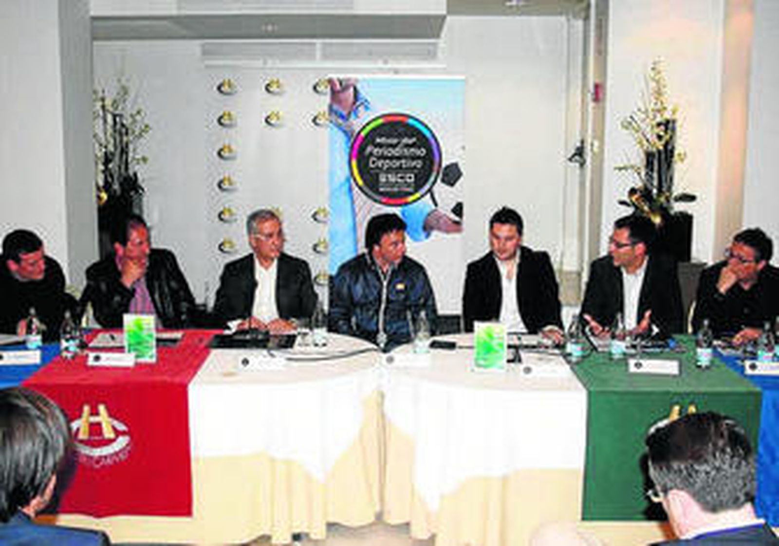 Quique Pina, presidiendo ayer las jornadas de ESCO Granada.