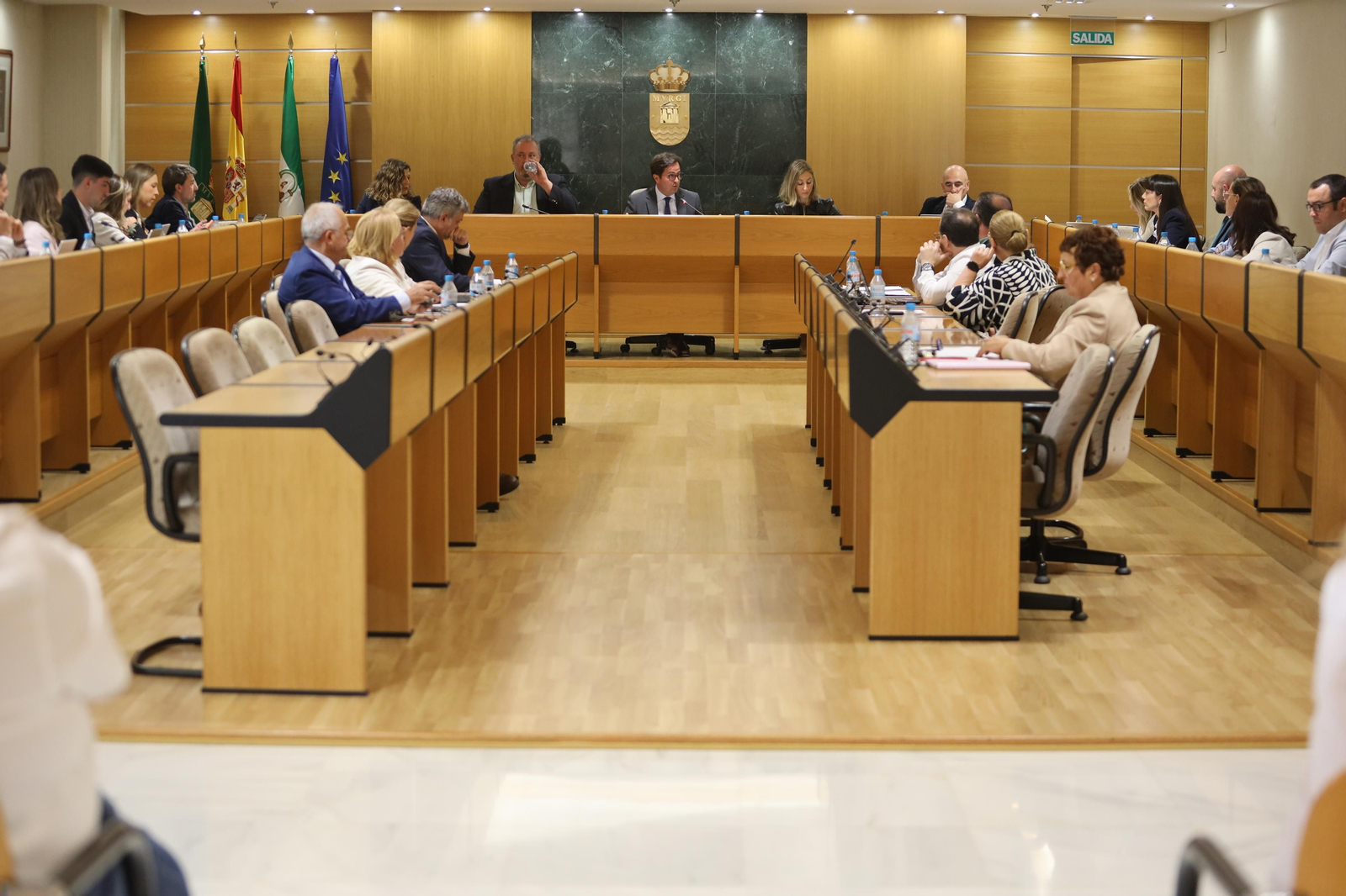 Pleno Extraordinario en el que se ha designado a los componentes de las mesas electorales de cara al 9J.