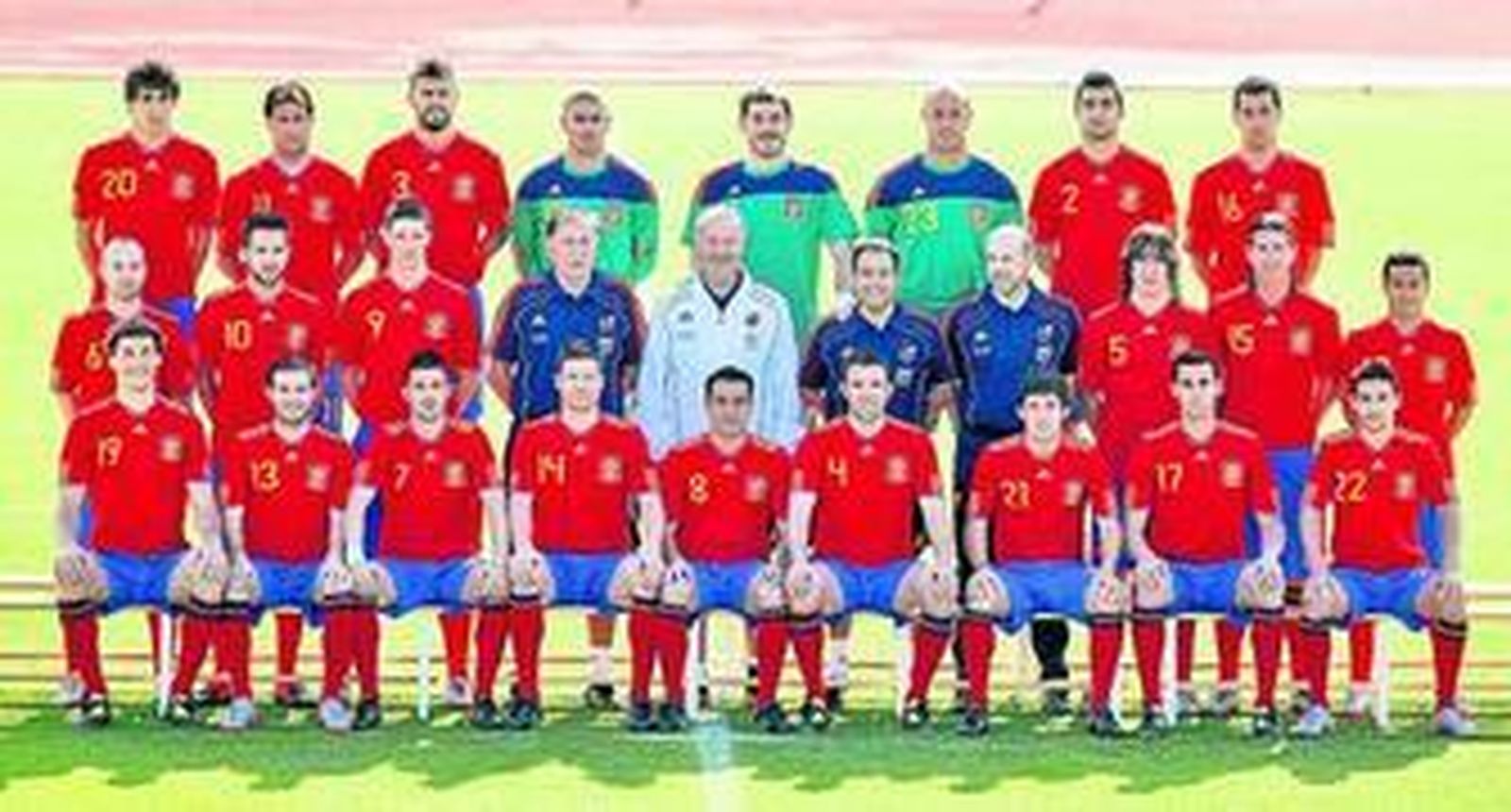 Los 23 de Del Bosque ya viven el Mundial