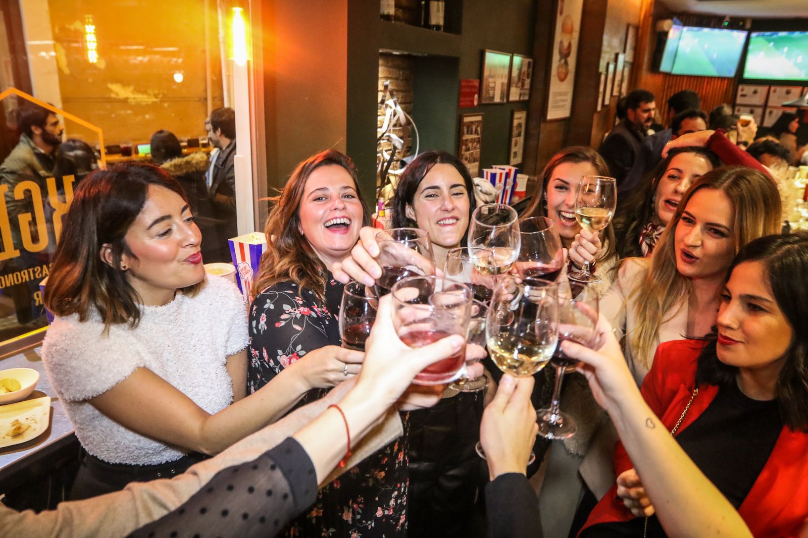 Las fotos de la celebración en el restaurante KGB de los éxitos de 2019