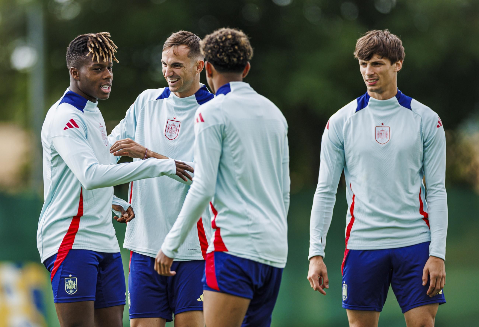 Las fotos de España antes de la gran final contra Inglaterra