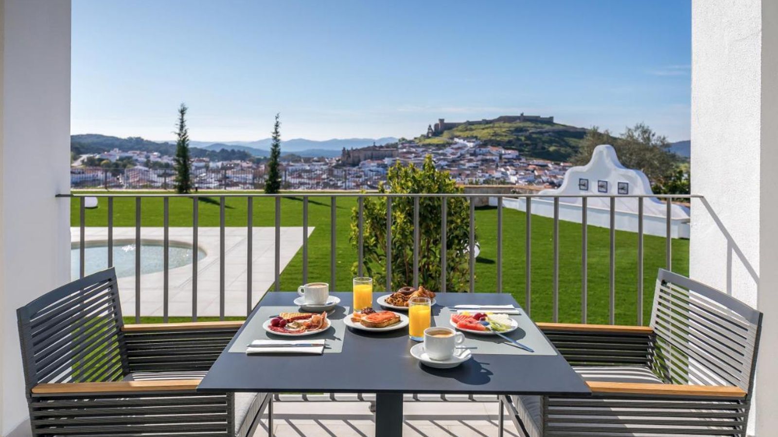 Las vistas del bello hotel Barceló Aracena Las vistas del bello hotel Barceló Aracena