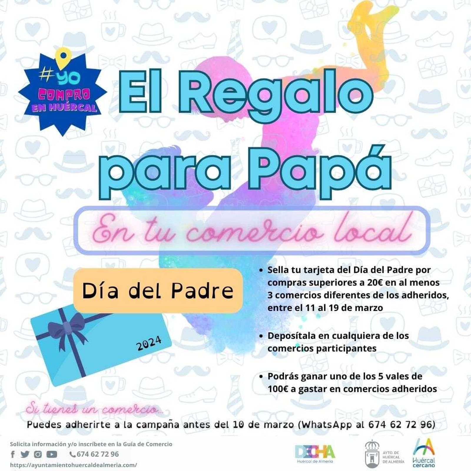 Cartel de la iniciativa comercial.