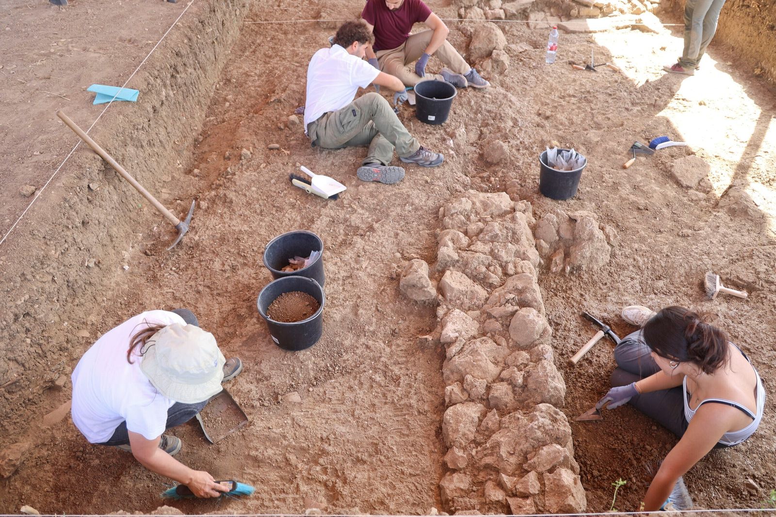 La excavación arqueológica de Cerro del Villar, en imágenes