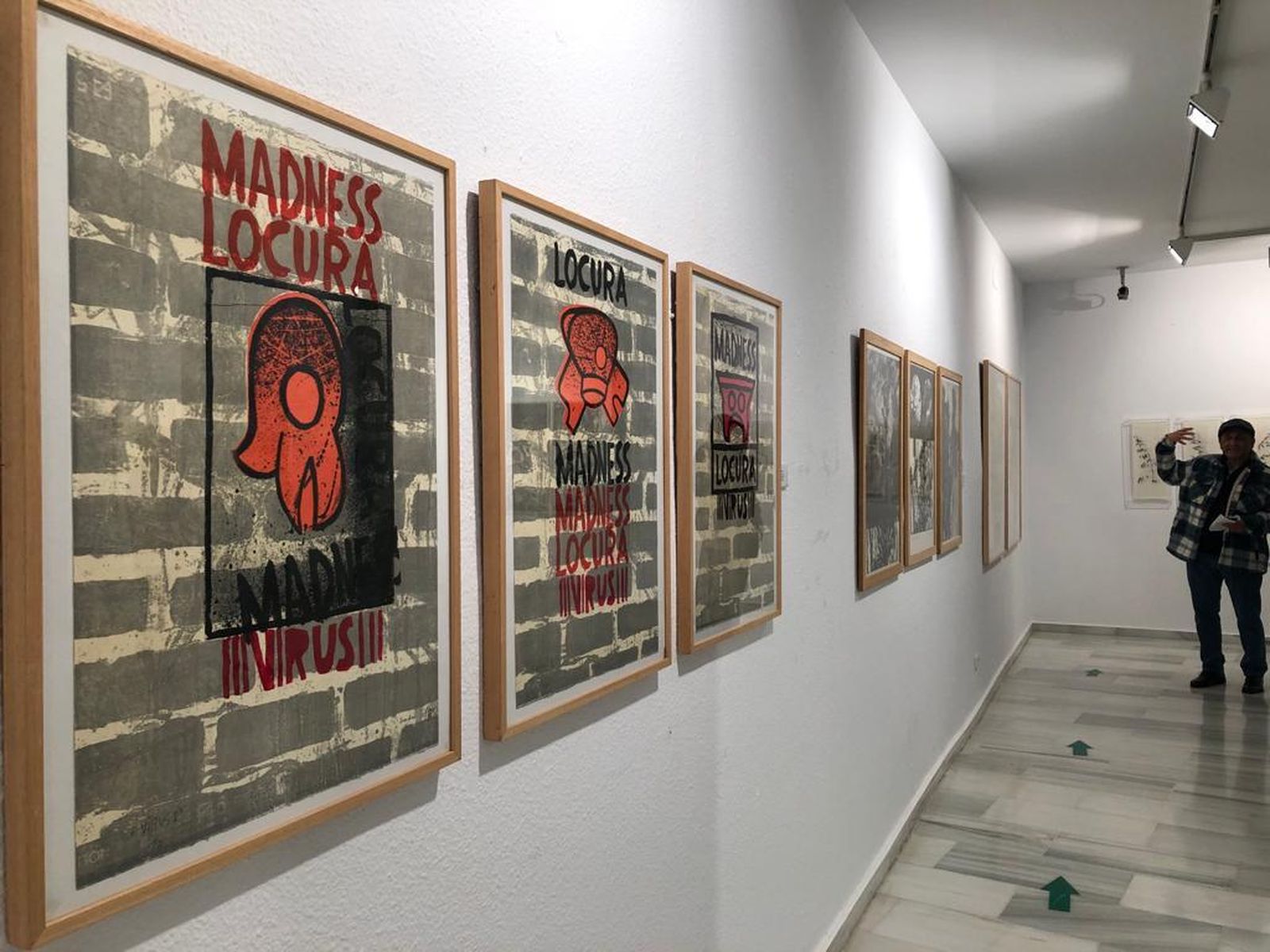 Exposición 'El Color del Covid’ en el museo de Nerva.