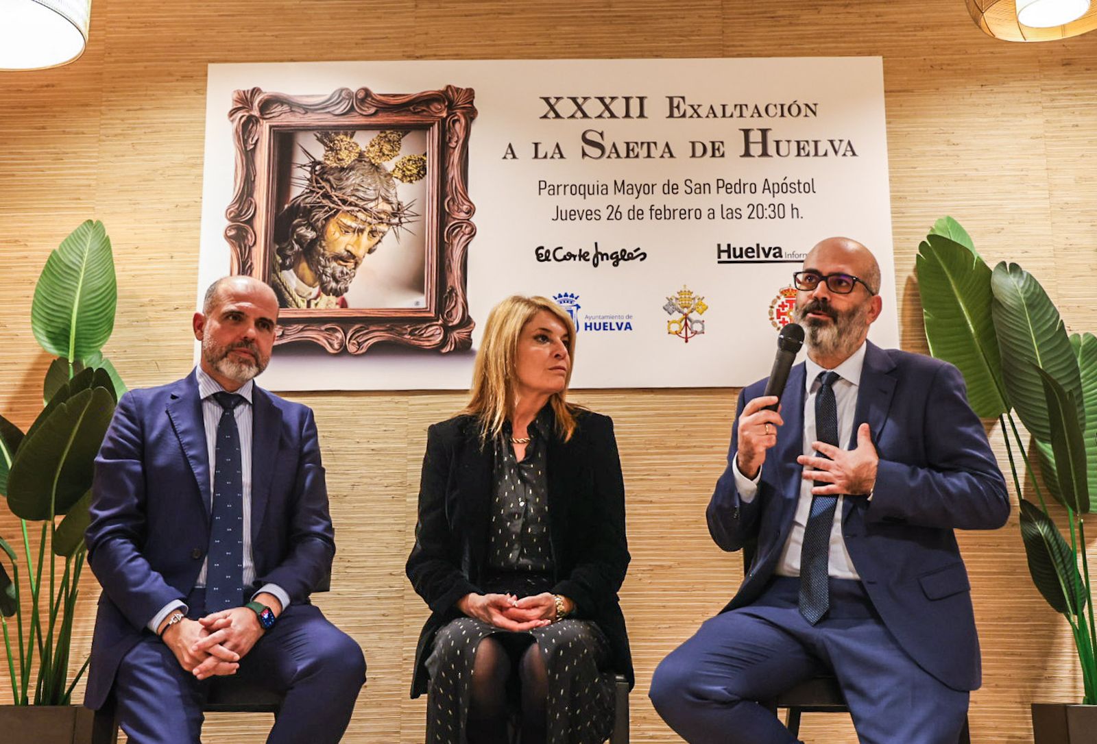 Fotografías de la presentación de la XXXII Exaltación a la Saeta de Huelva