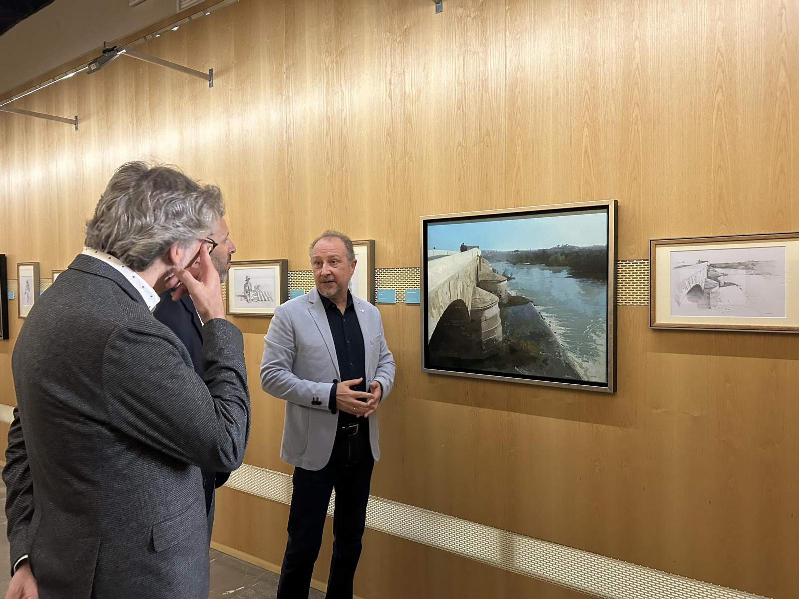 La exposición 'Dibujos preparatorios. Paisajes y Figuras' del Museo de Bellas Artes, en imágenes