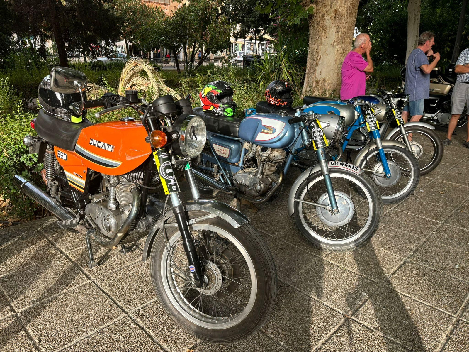 Las imágenes: estas son las motos antiguas que acudieron a la XXVI Concentración de Motos de Época