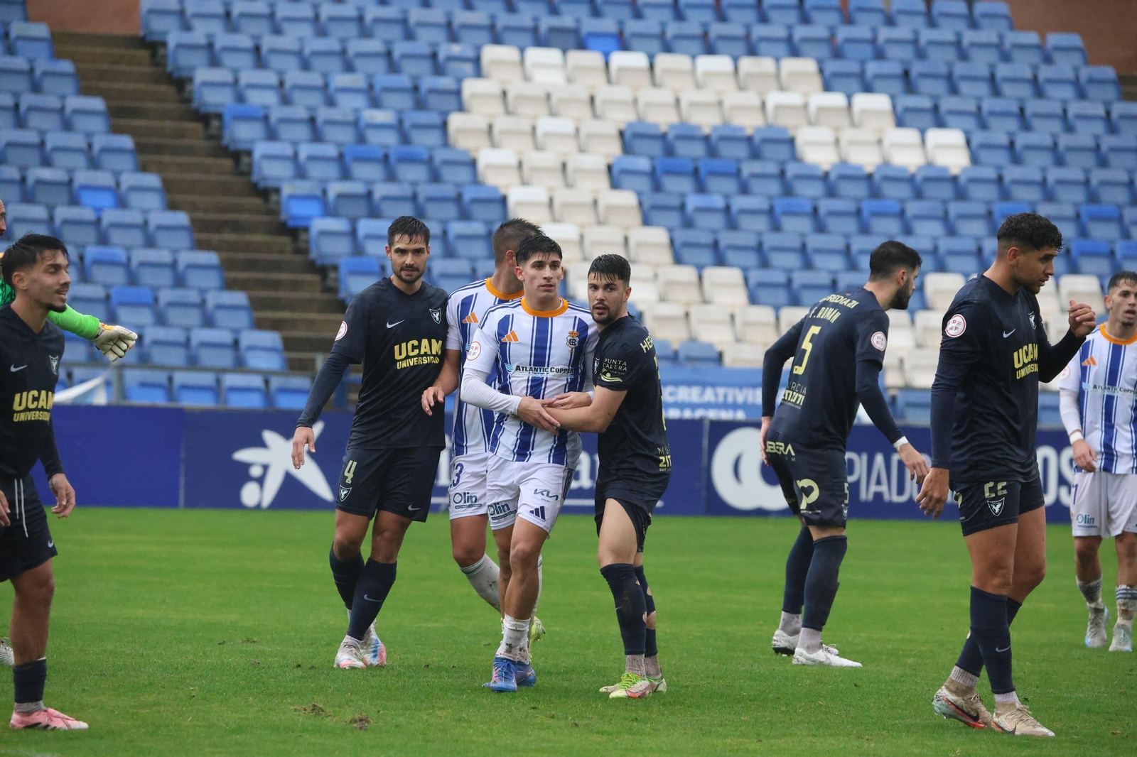 Las imágenes del Recreativo de Huelva vs UCAM Murcia