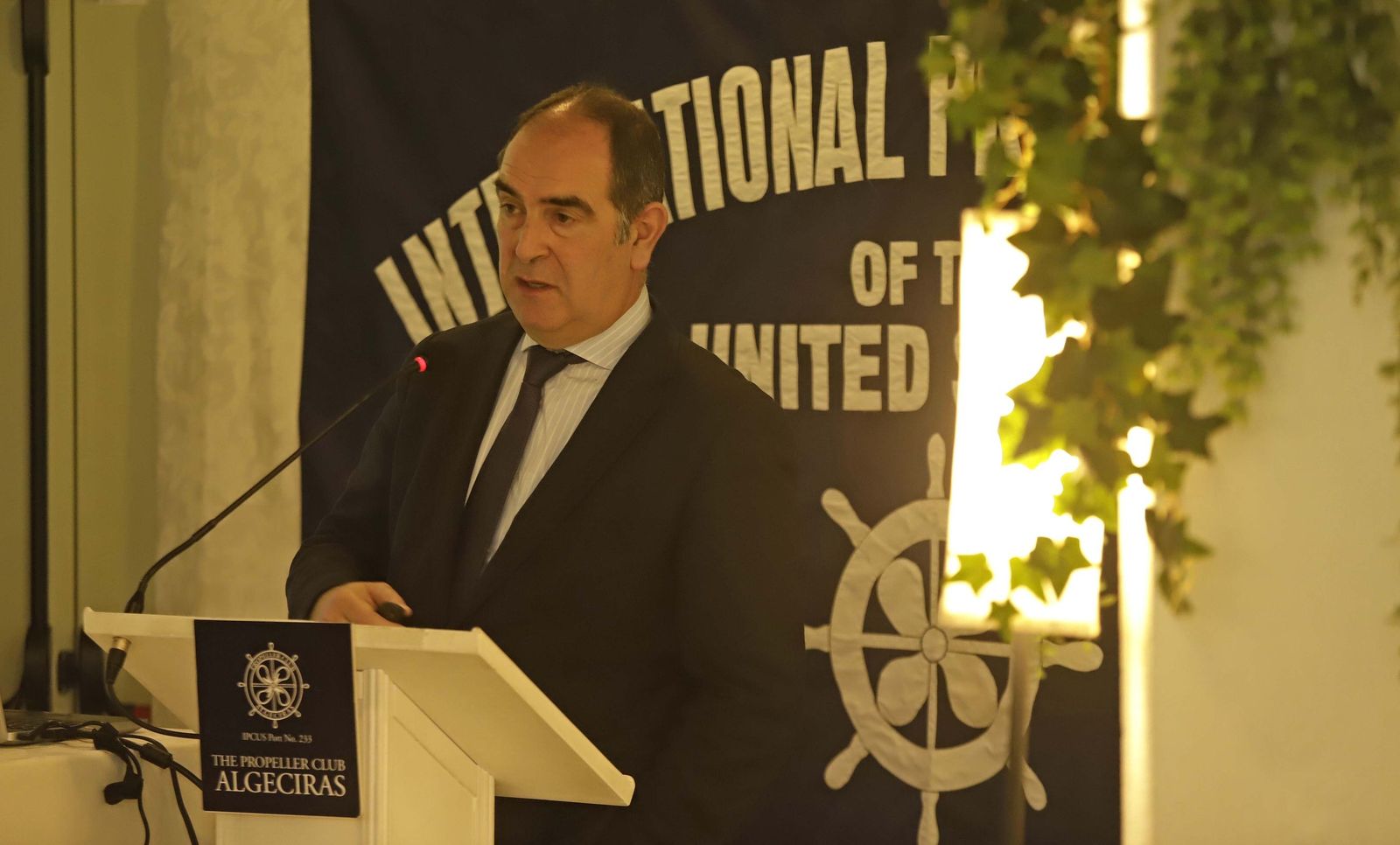 Fotos del almuerzo del Propeller Club de Algeciras con Juan Antonio Patrón y Fidel Ruiz