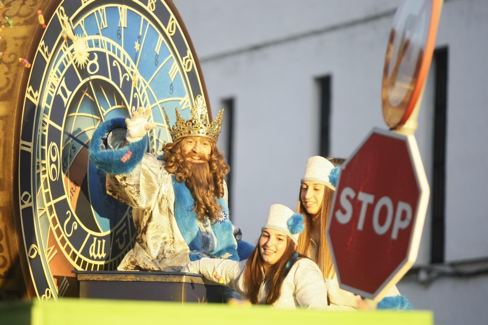 La cabalgata los Reyes Magos de Chiclana, en imágenes