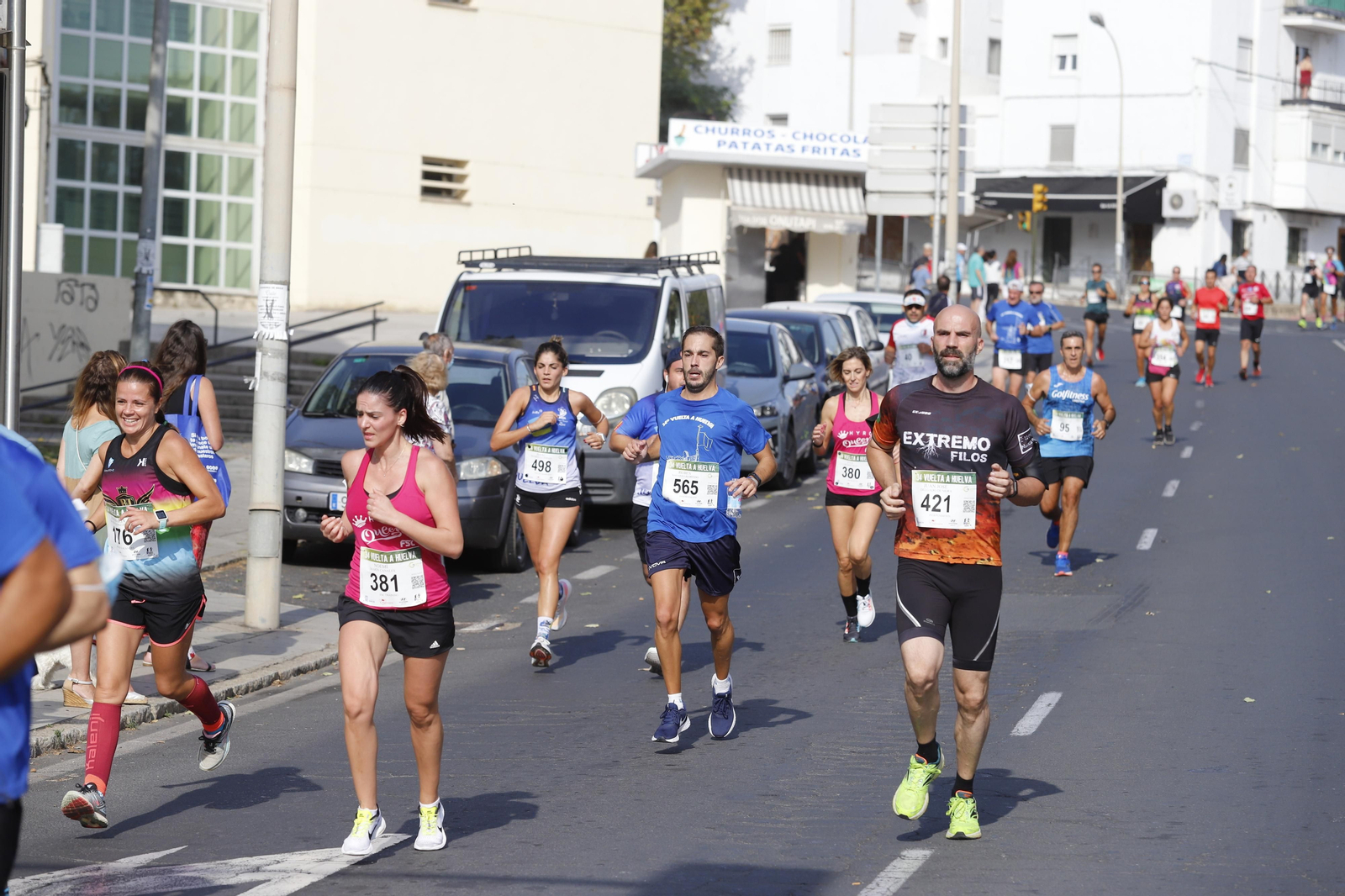 Las imágenes de la vuelta a Huelva de atletismo