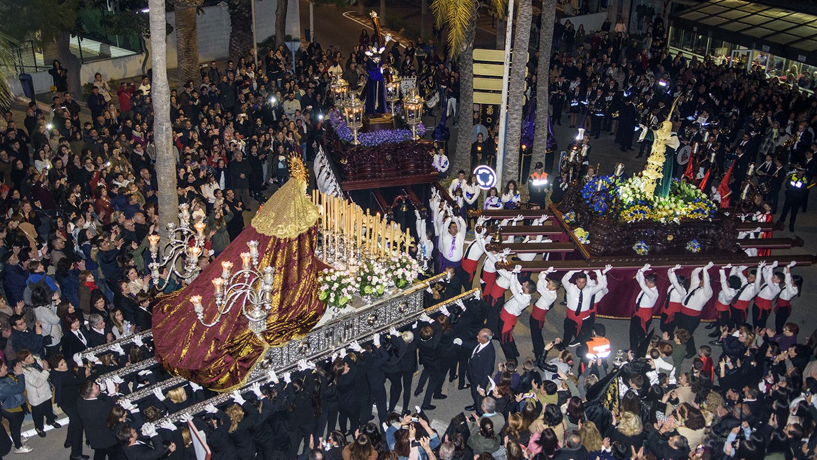 Procesión del Encuentro en Carboneras