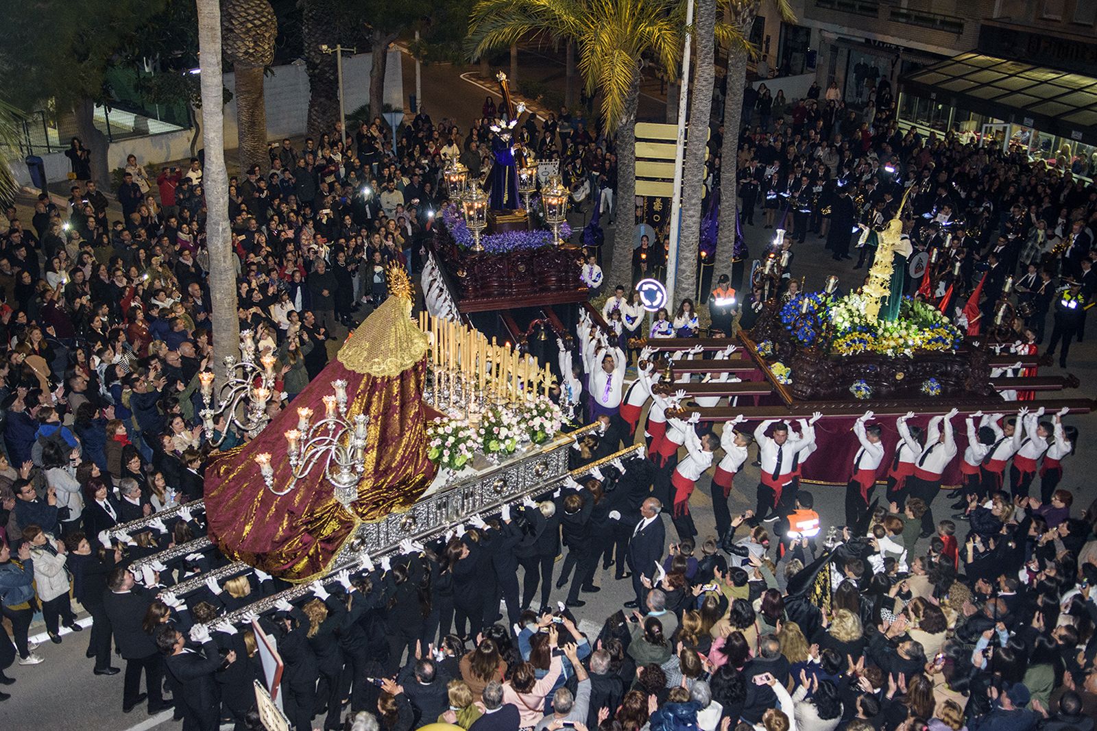 Procesión del Encuentro en Carboneras