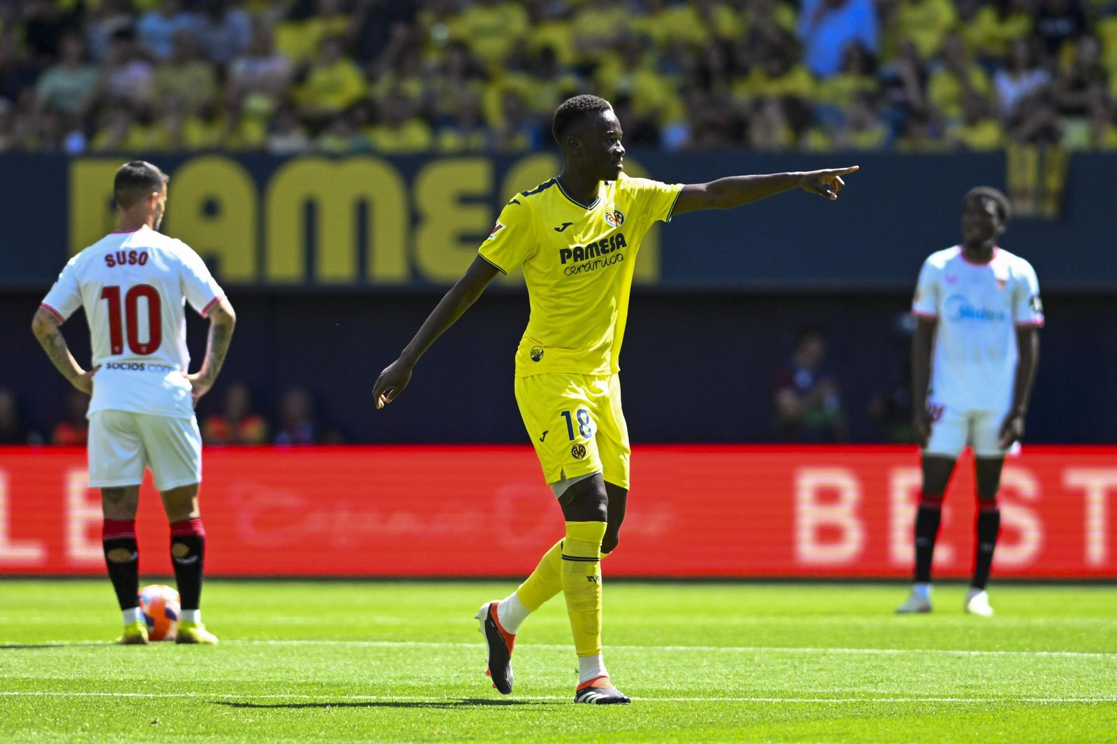 Las mejores fotos del Villarreal-Sevilla