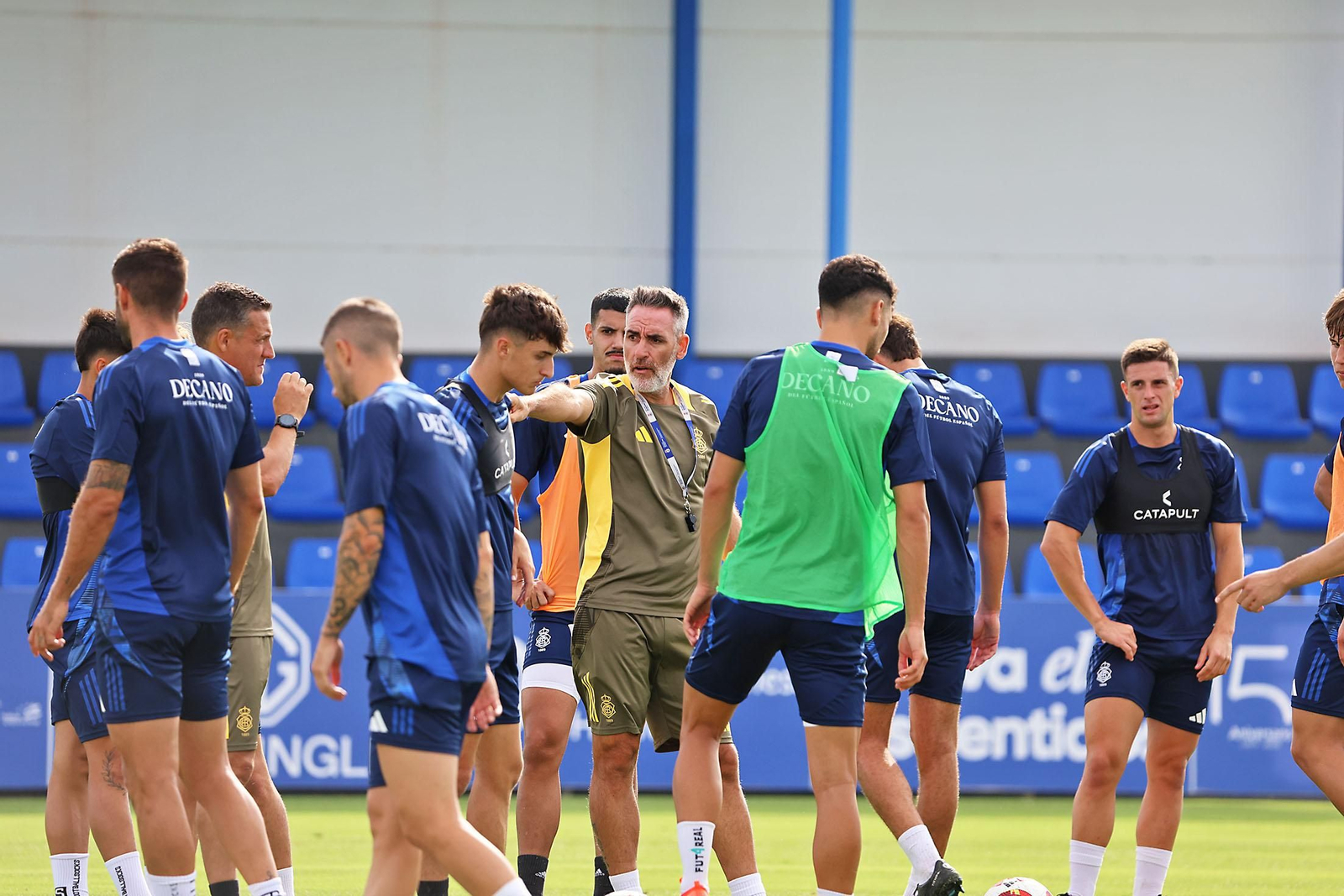 Entrenamiento del Recreativo de Huelva