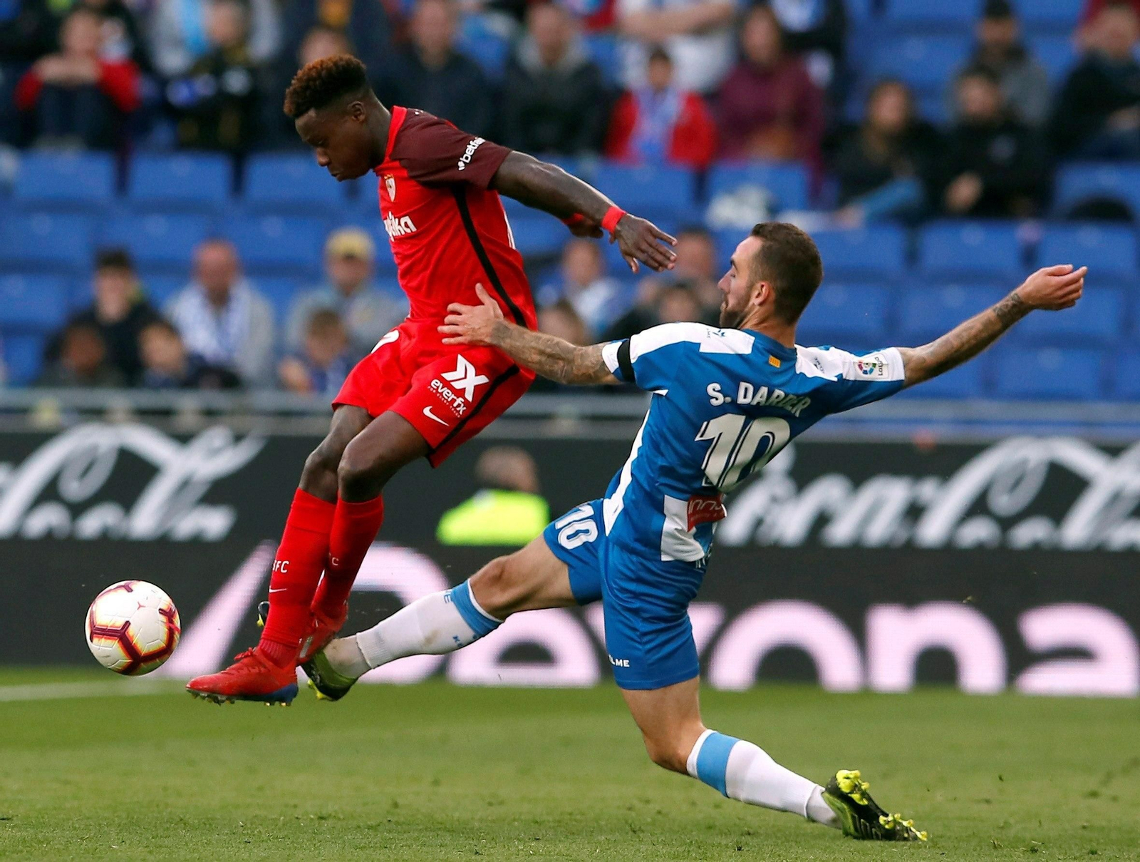 El Espanyol-Sevilla, en imágenes