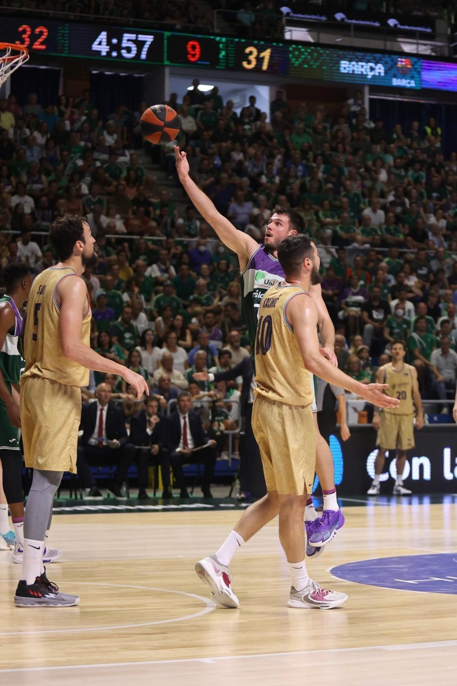 El tercer partido de las semifinales Unicaja-FC Barcelona, en fotos