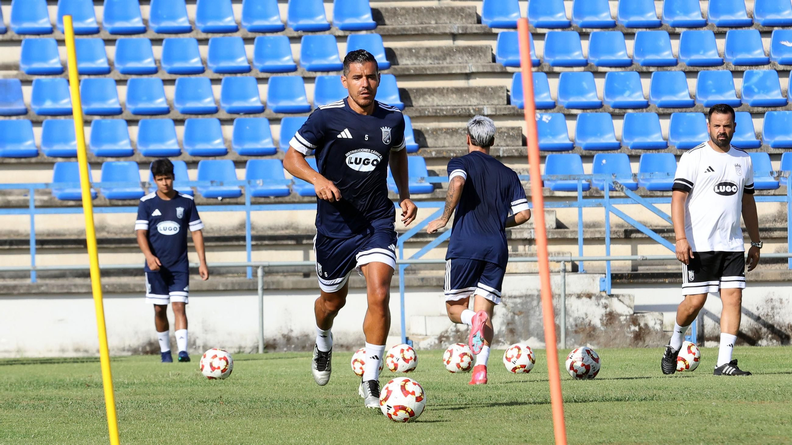 Primer entrenamiento del Xerez CD en el Pedro Garrido de Jerez