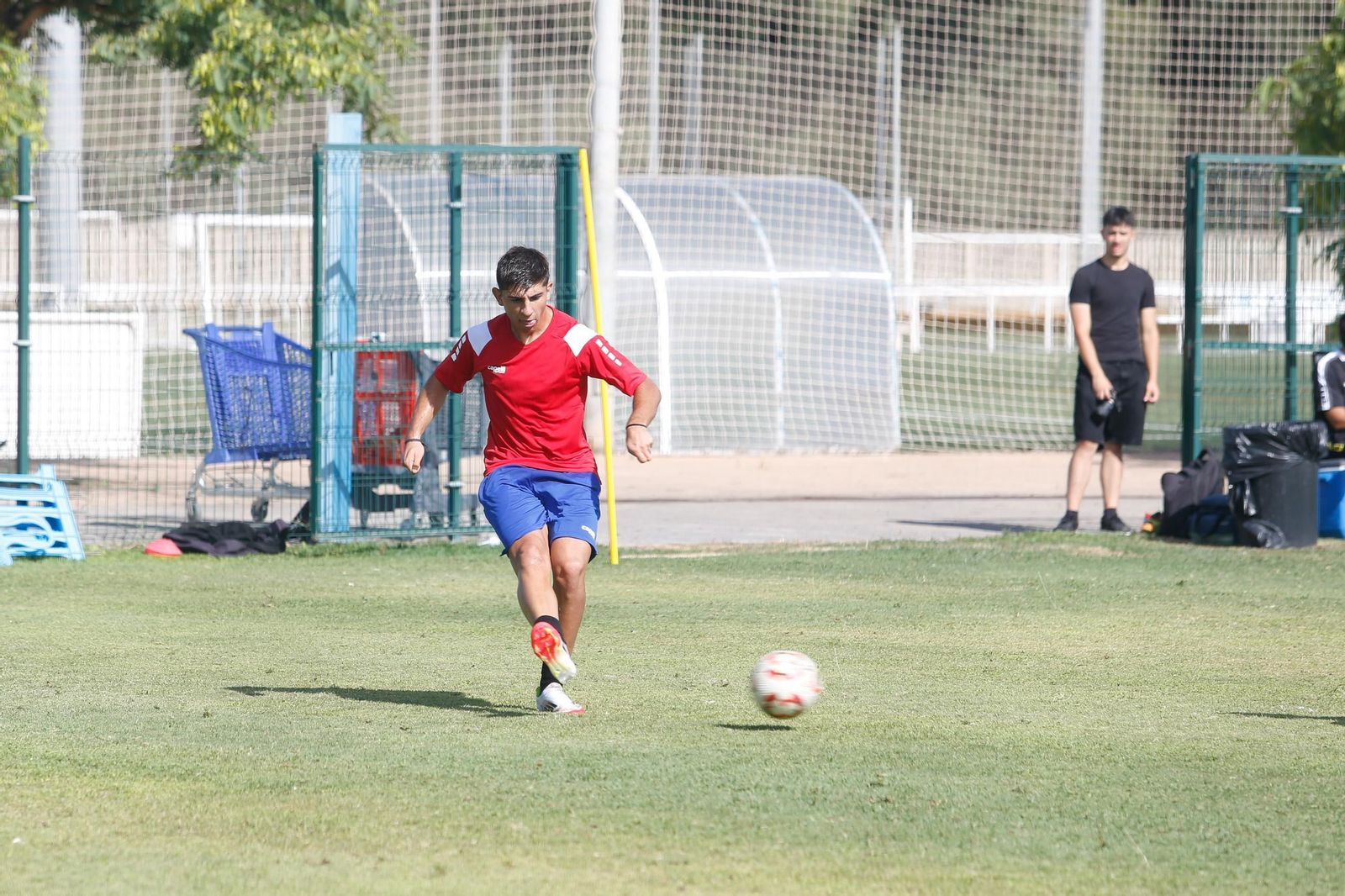 Las fotos del entrenamiento de pretemporada del Algeciras en La Menacha