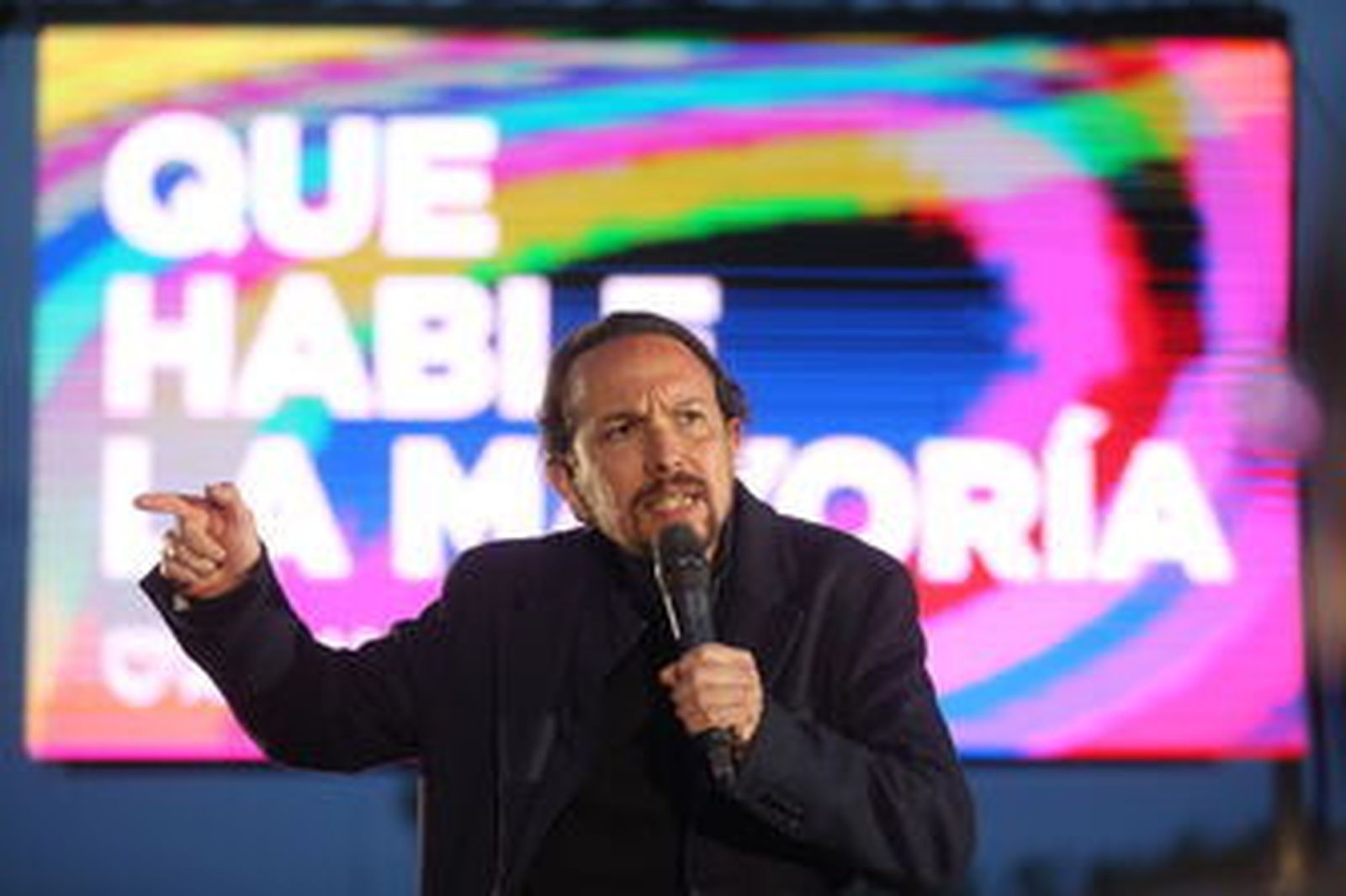 Pablo Iglesias, en un acto público reciente.