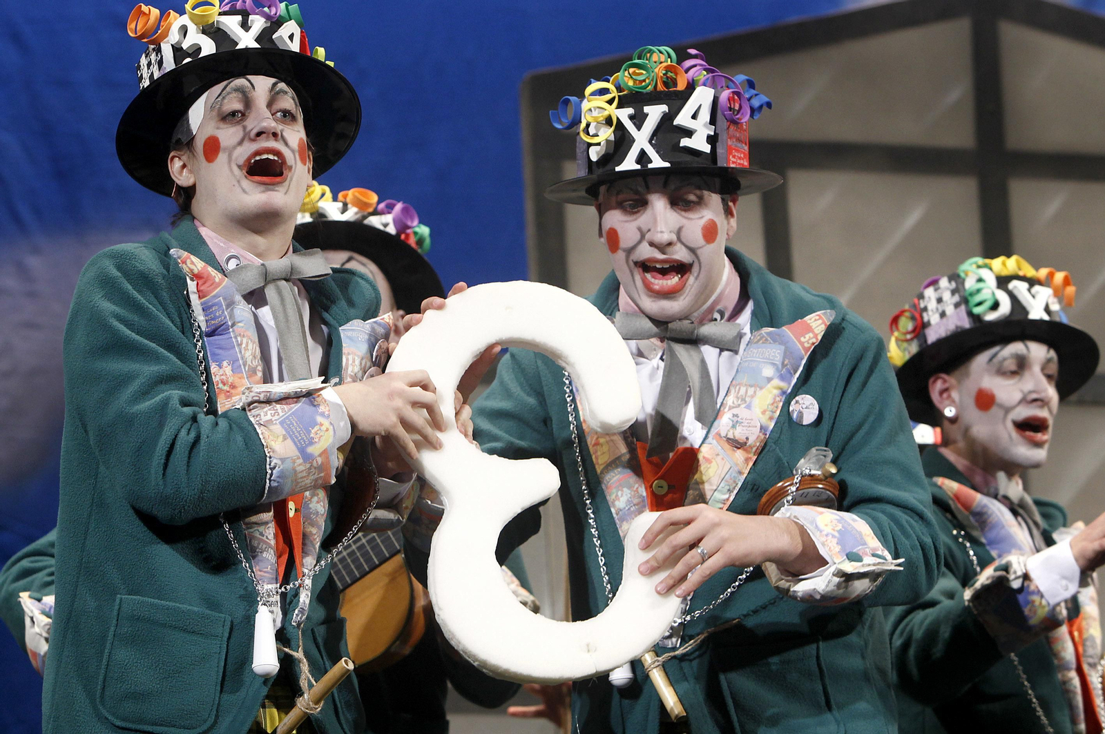 Las imágenes de la quinta función de cuartos