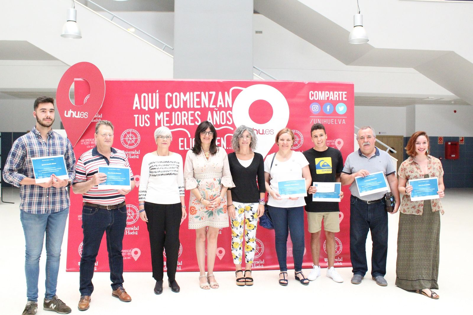 Anterior edición de las becas internacionales.