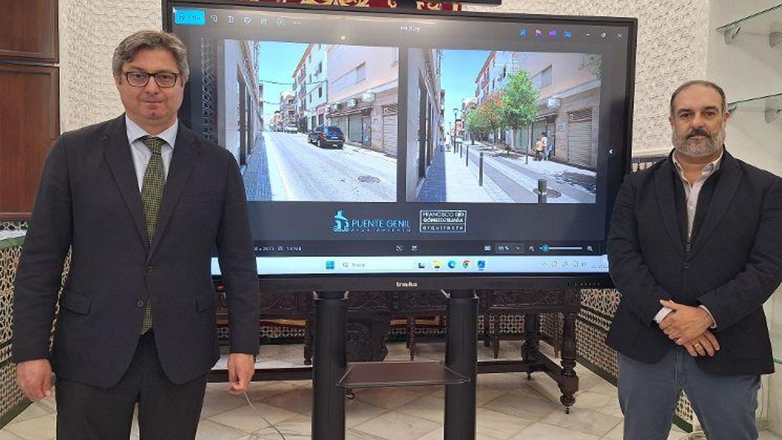 Sergio Velasco y Francisco Gómez de Tejada.