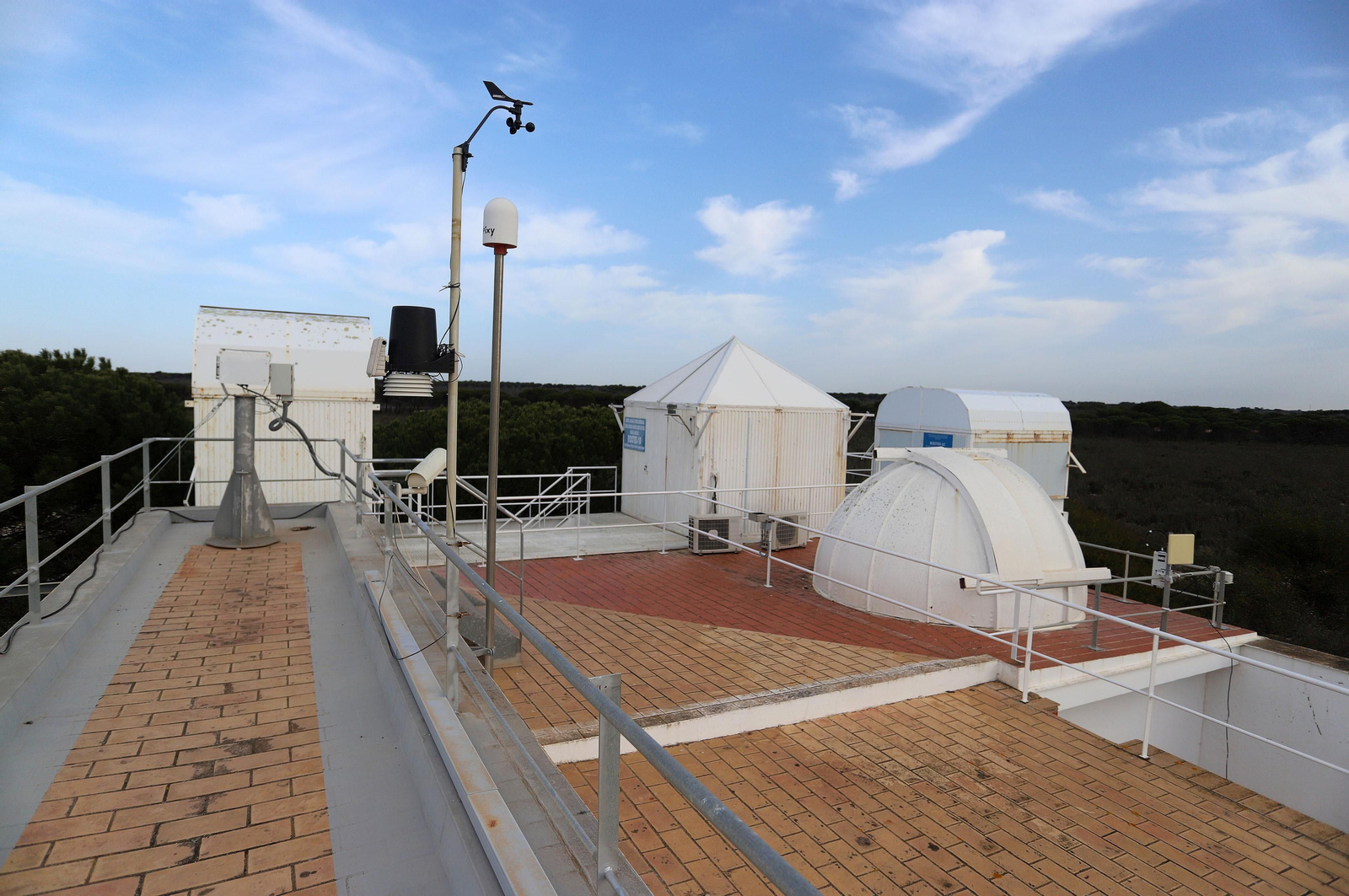 La red mundial de telescopios espaciales con sede en Huelva, en imágenes