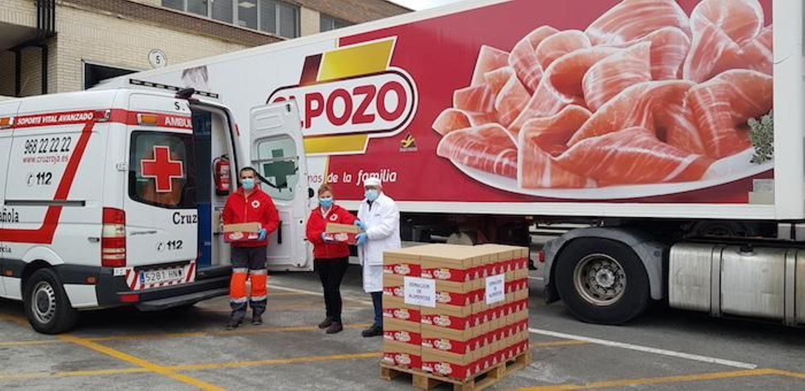 El Pozo Alimentación dona más de 200.000 raciones de alimentos a los sectores más vulnerables de la población