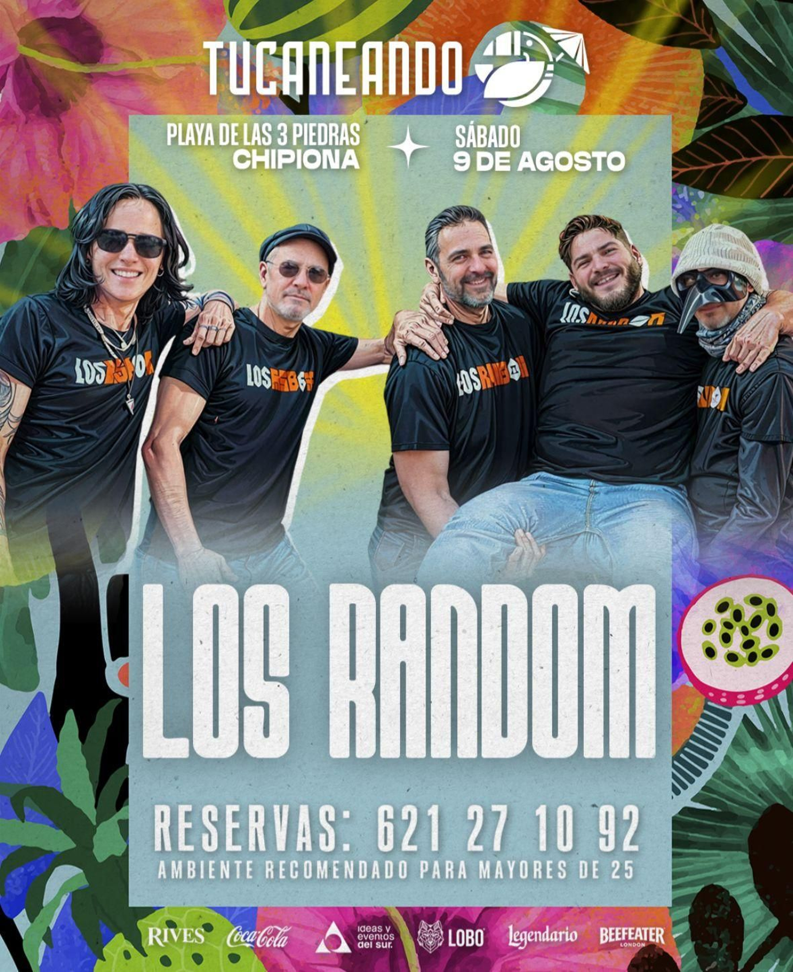 Los Random, en Tucaneando. Chipiona.